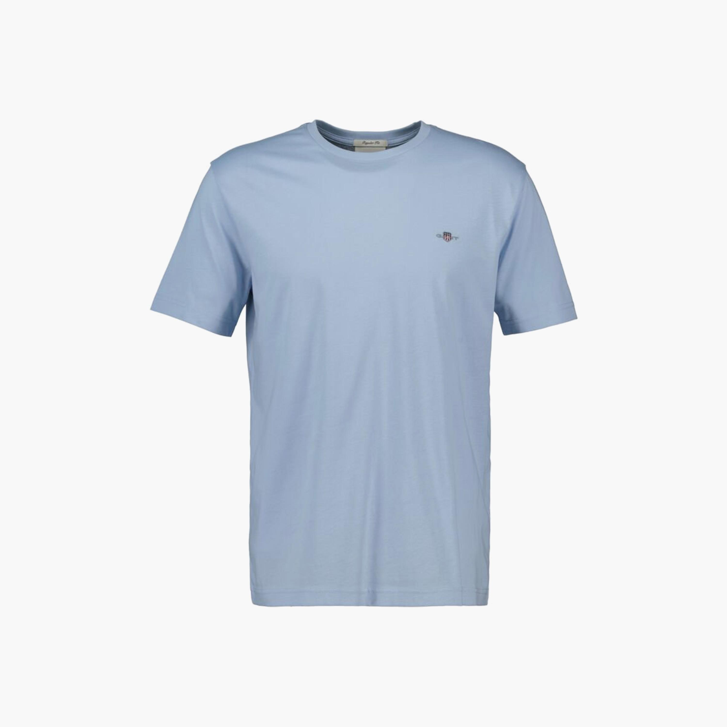 Gant Shield Regular Fit Short Sleeves Crew Neck Men's T-Shirt-men-clothing-tshirtsandpolos-tshirts-image-5