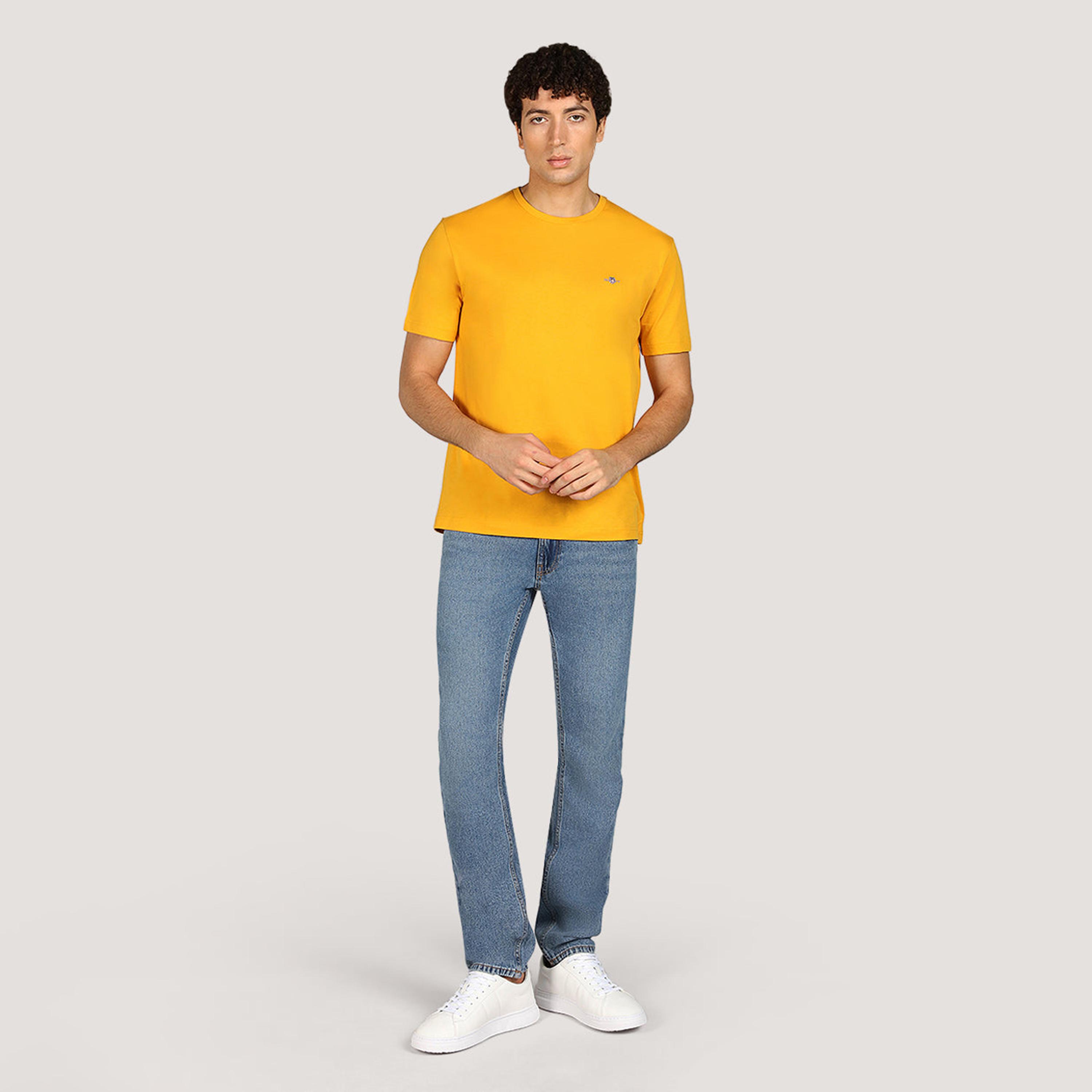 Gant Shield Regular Fit Short Sleeves Crew Neck Men's T-Shirt-men-clothing-tshirtsandpolos-tshirts-image-2