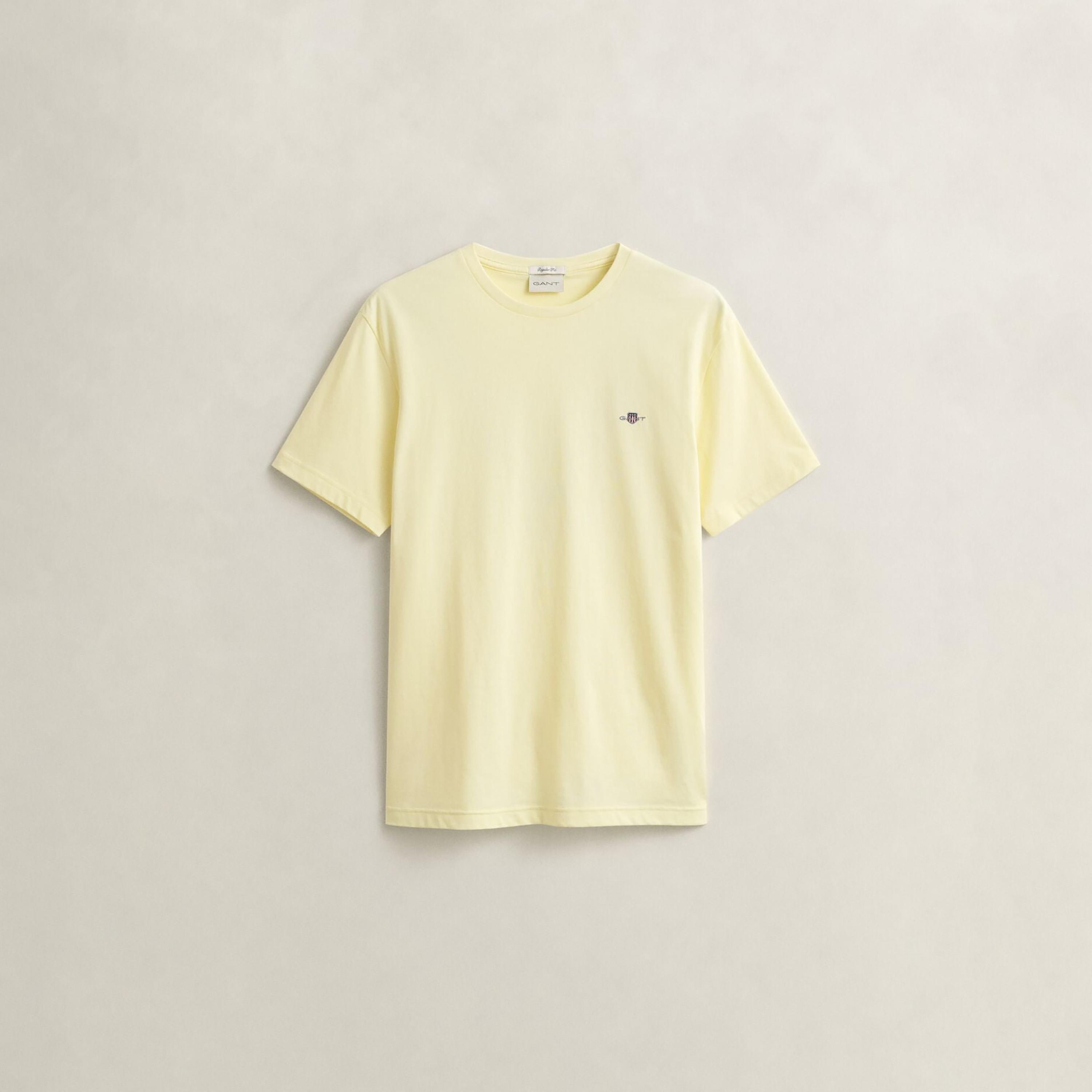 Gant Shield Regular Fit Short Sleeves Crew Neck Men's T-Shirt-men-clothing-tshirtsandpolos-tshirts-image-6