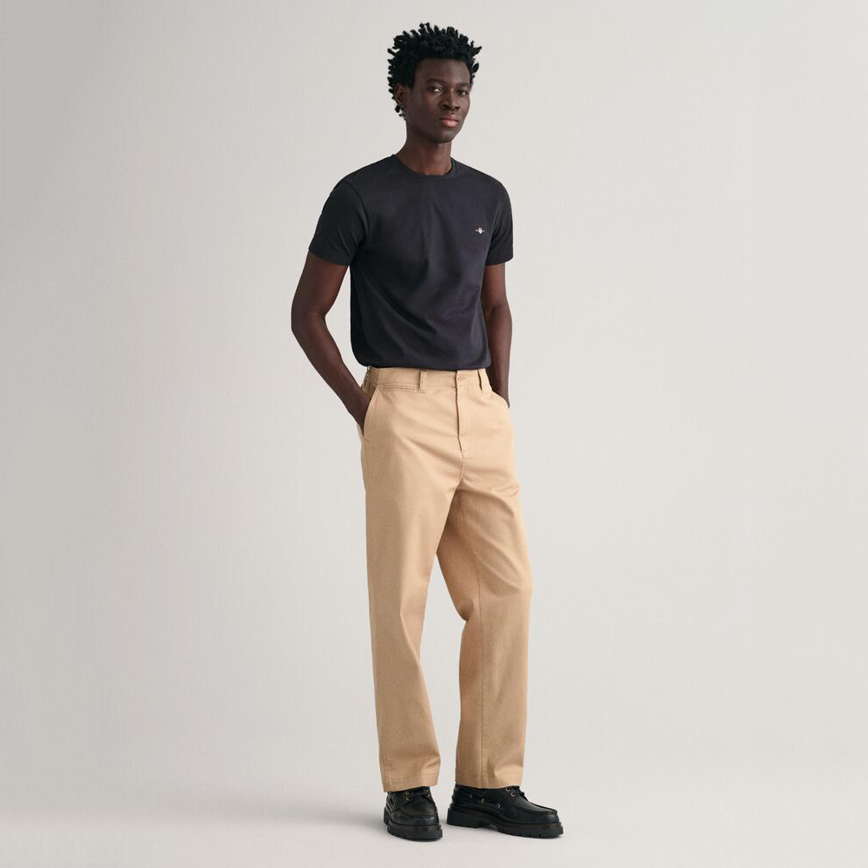 تيشيرت رجالي بياقة دائرية وأكمام قصيرة وسادة من جانت.-men-clothing-tshirtsandpolos-tshirts-image-5