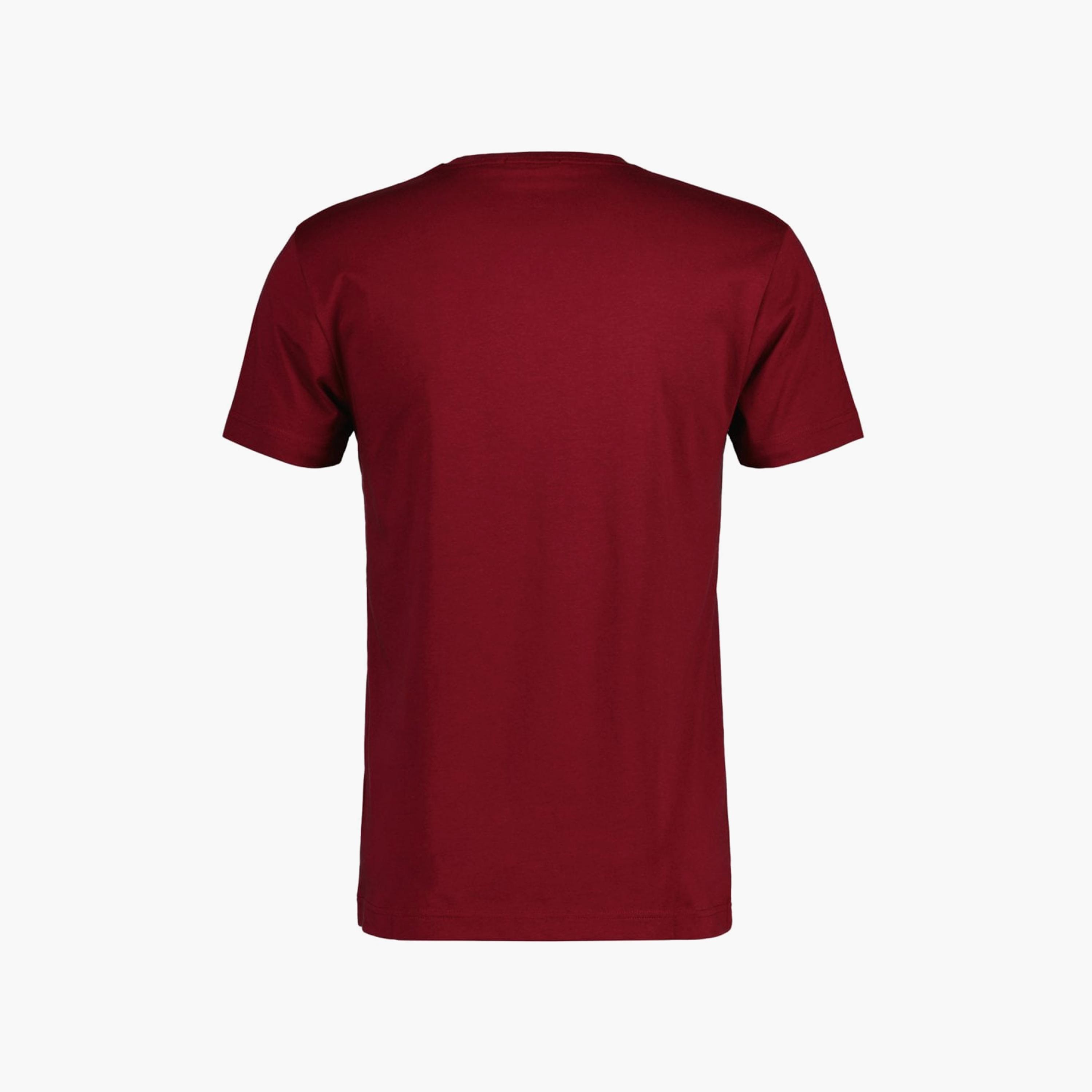 تي-شيرت جانت لوجو بأكمام قصيرة والرقبة الخامسة-men-clothing-tshirtsandpolos-tshirts-image-2