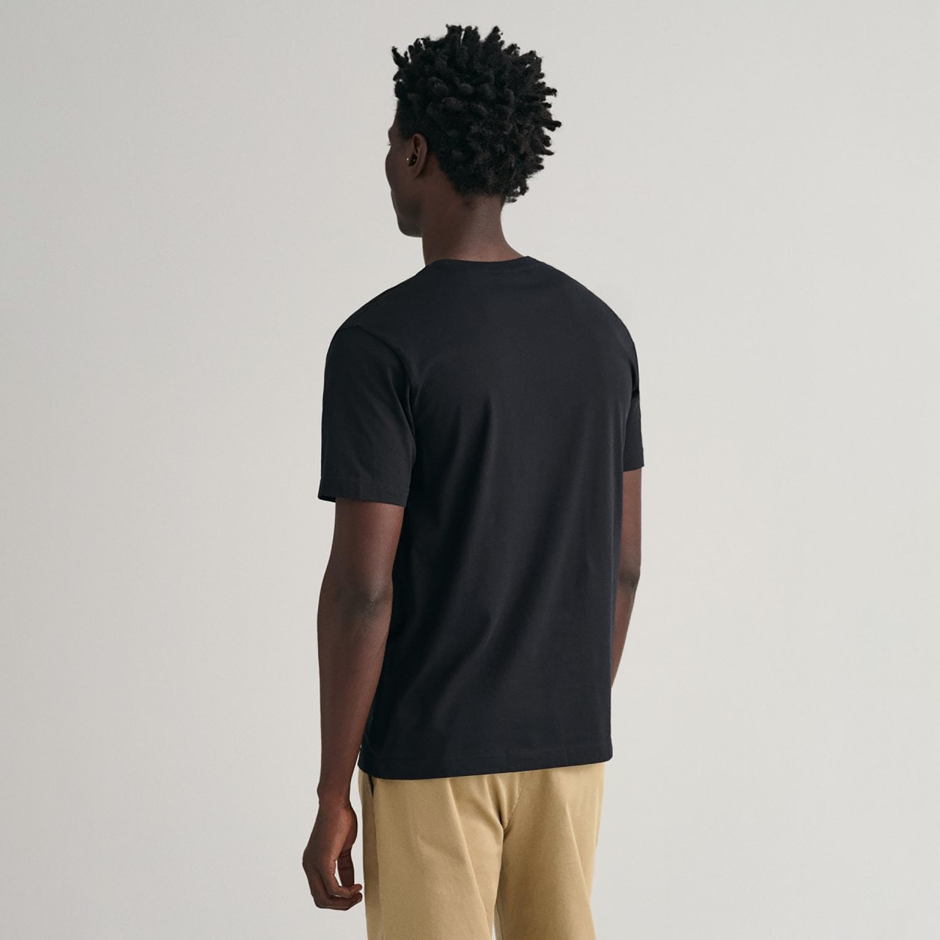 Gant Logo Print Crew Neck Short Sleeves T-Shirt-men-clothing-tshirtsandpolos-tshirts-image-4