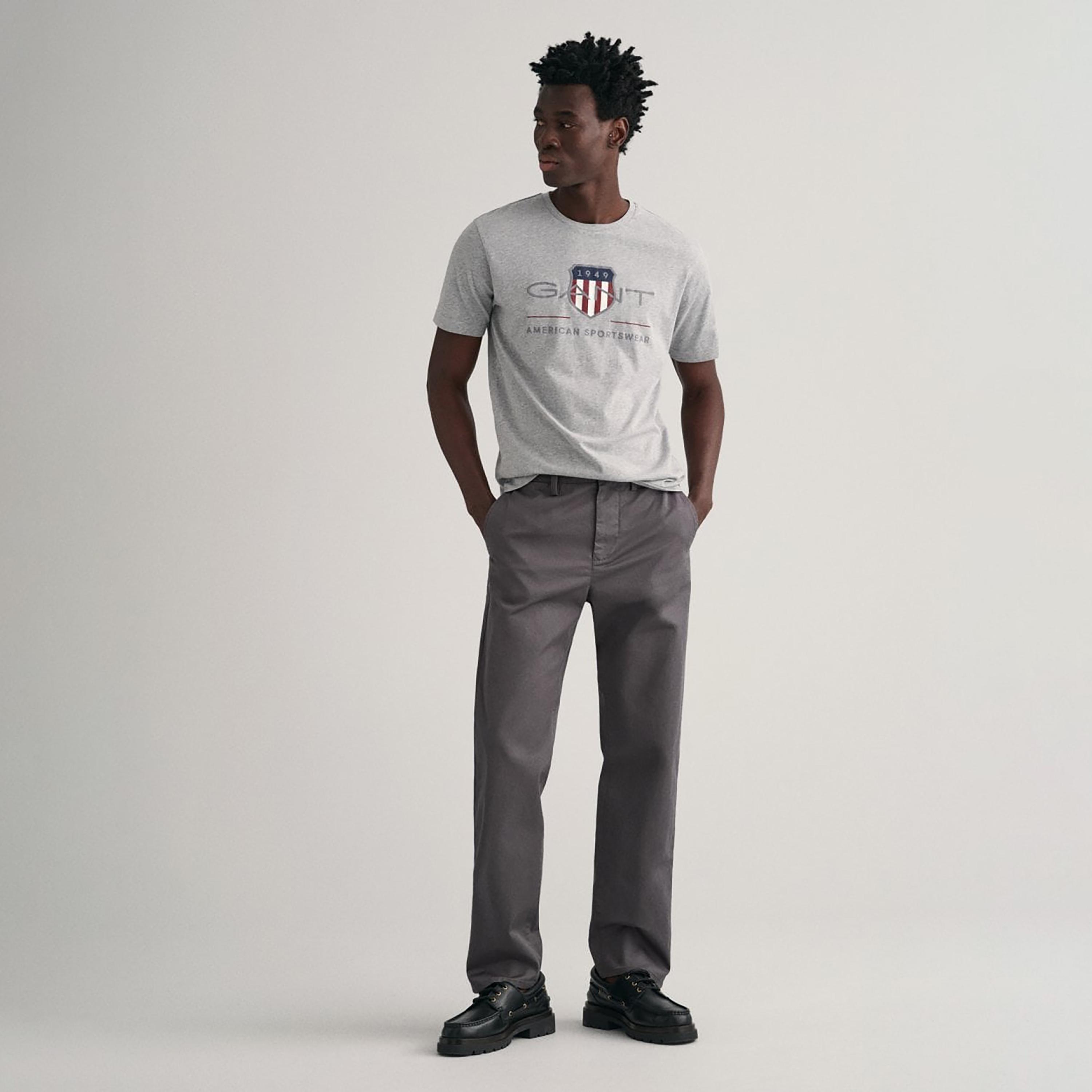 Gant Logo Print Crew Neck Short Sleeves T-Shirt-men-clothing-tshirtsandpolos-tshirts-image-2