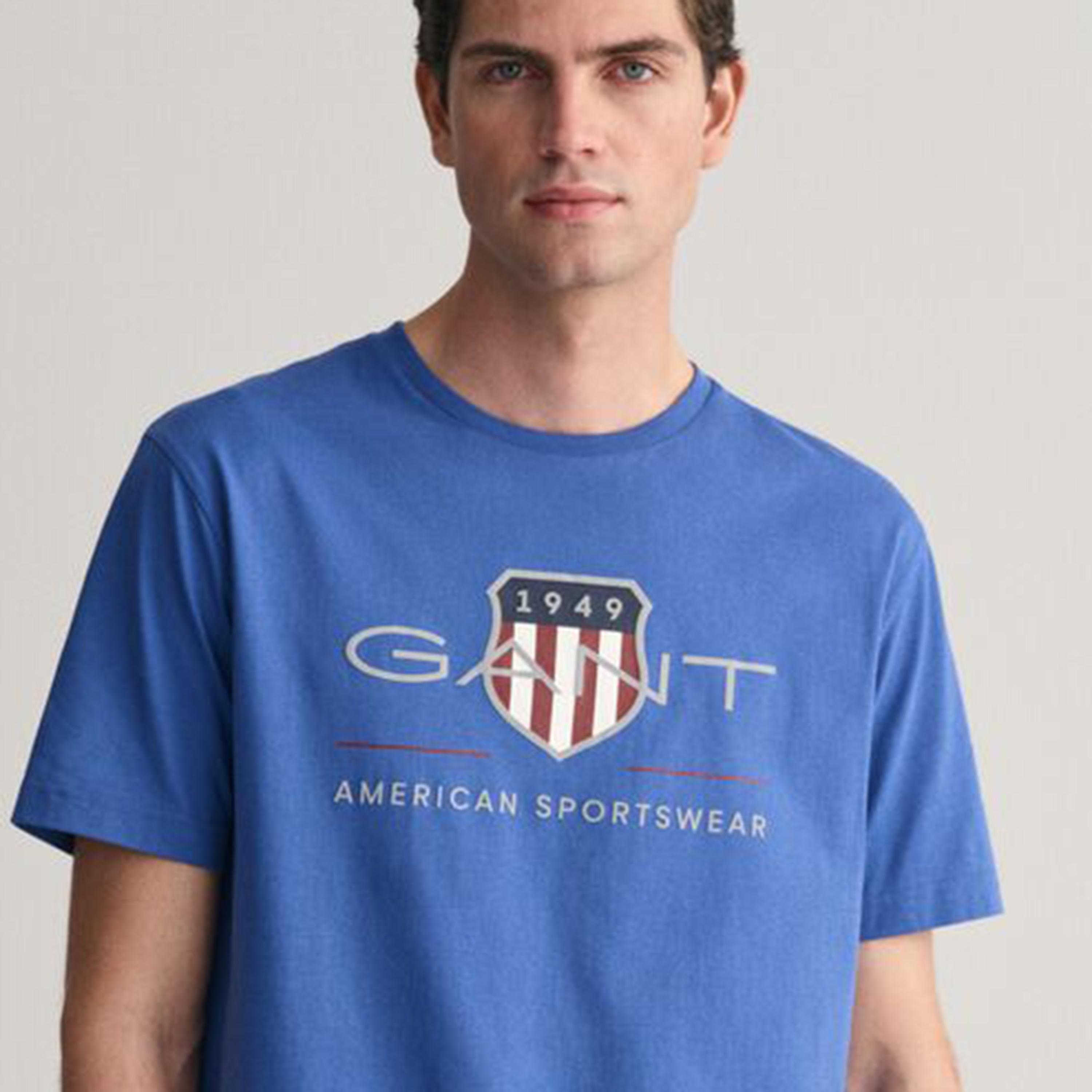 Gant Graphic Regular Fit Short Sleeves Crew Neck Men's T-Shirt-men-clothing-tshirtsandpolos-tshirts-image-3
