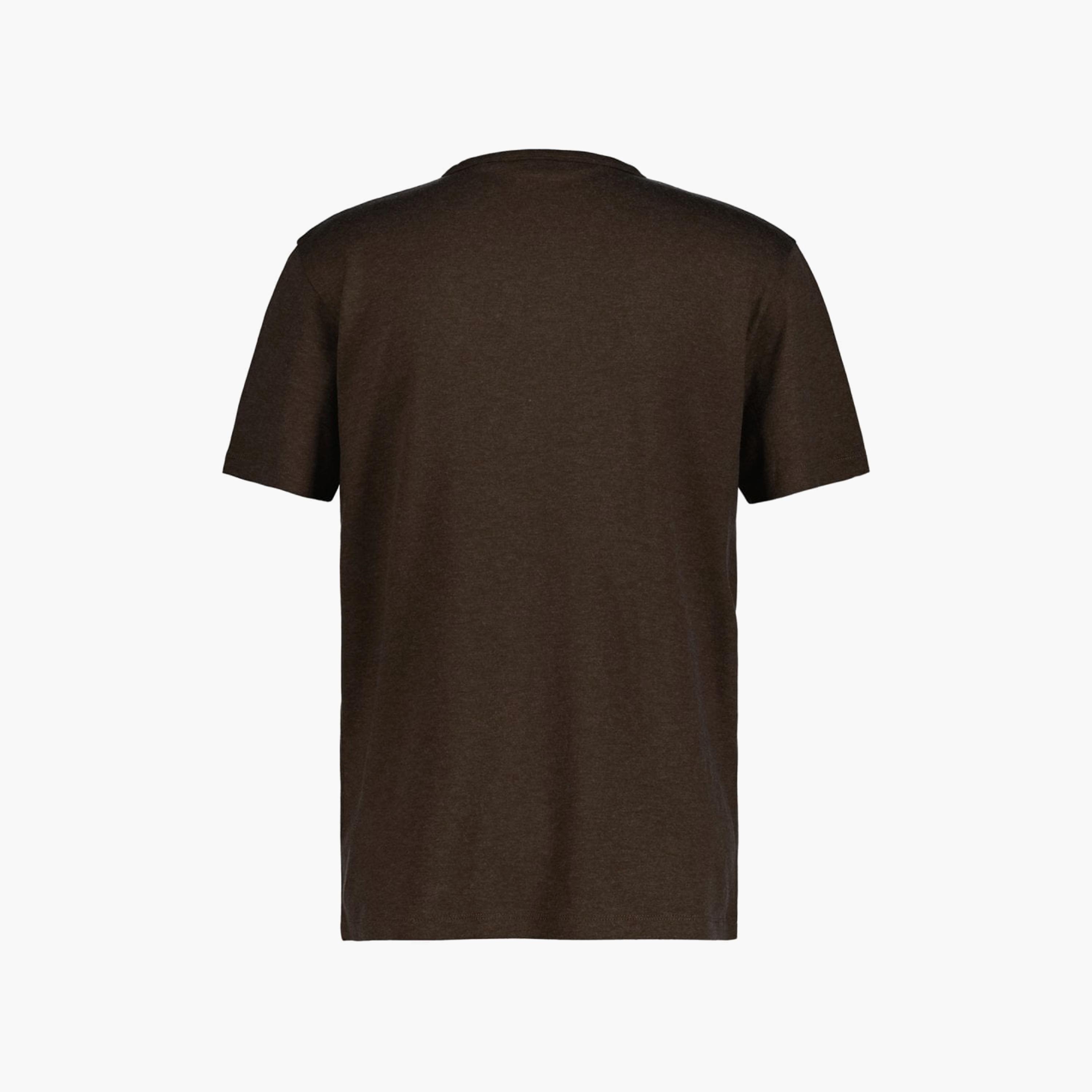 تي-شيرت جانت سادة بياقة دائرية وأكمام قصيرة-men-clothing-tshirtsandpolos-tshirts-image-2