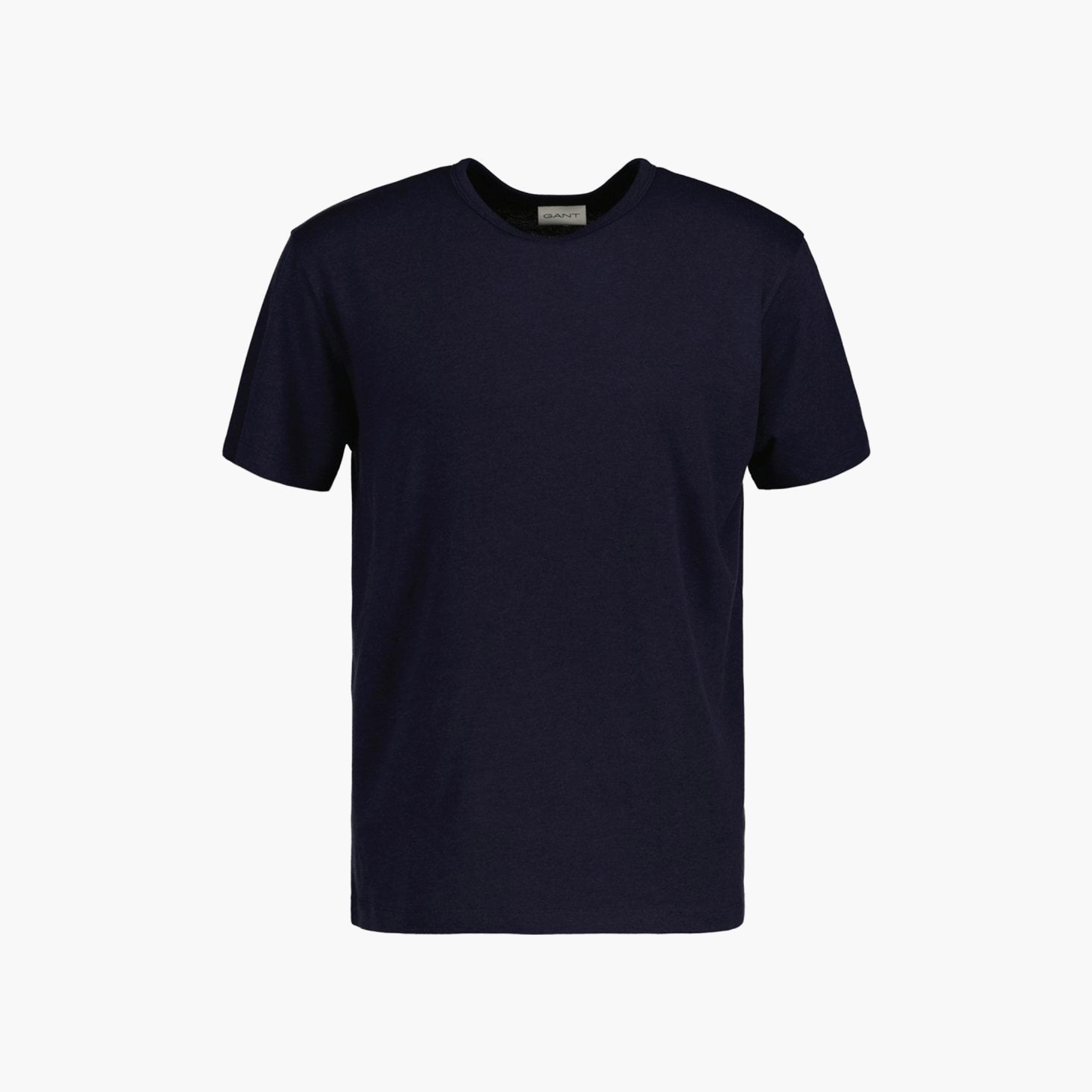 Gant Plain Crew Neck Short Sleeves T-Shirt-men-clothing-tshirtsandpolos-tshirts-image-1