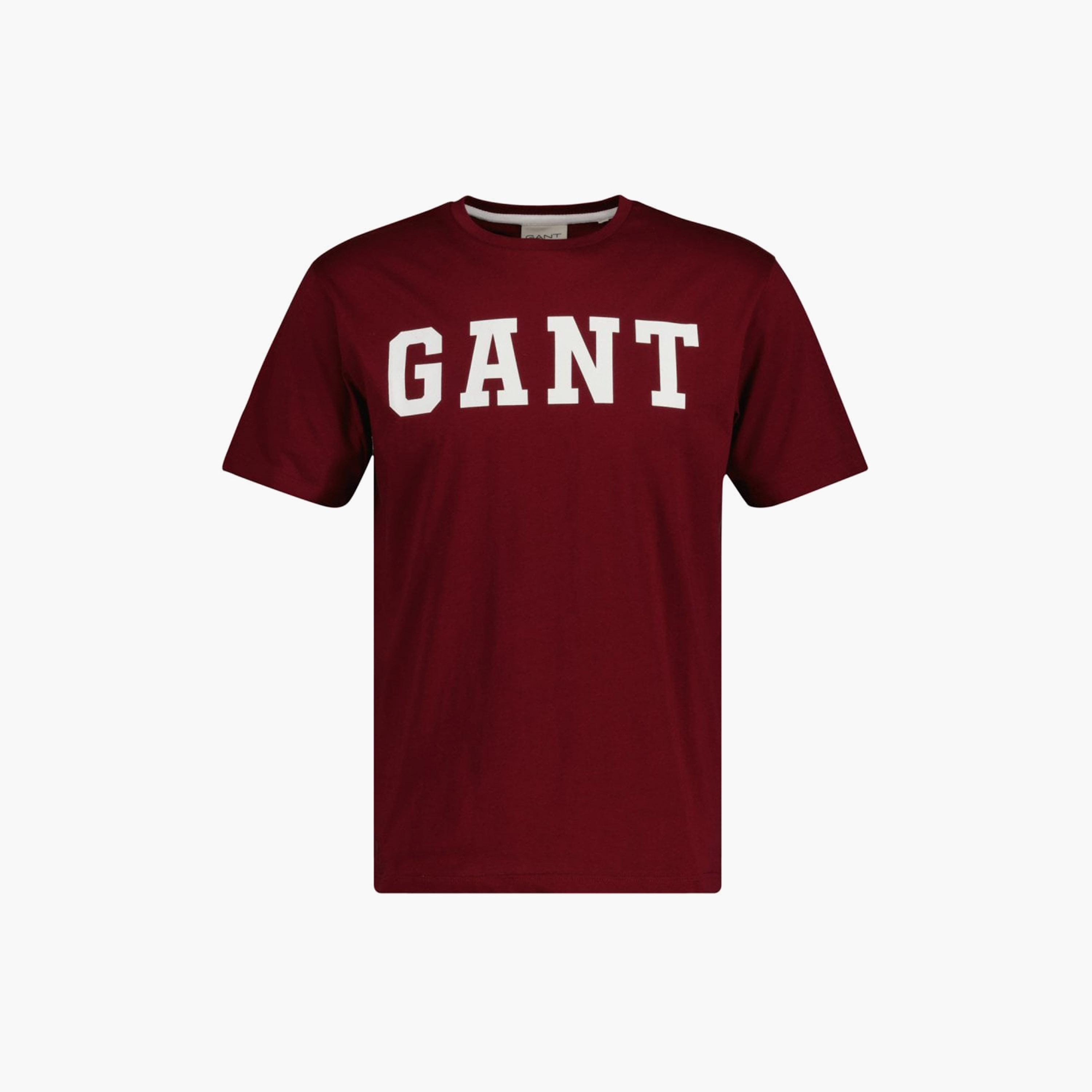 Gant Logo Print Crew Neck Short Sleeves T-Shirt-men-clothing-tshirtsandpolos-tshirts-image-1