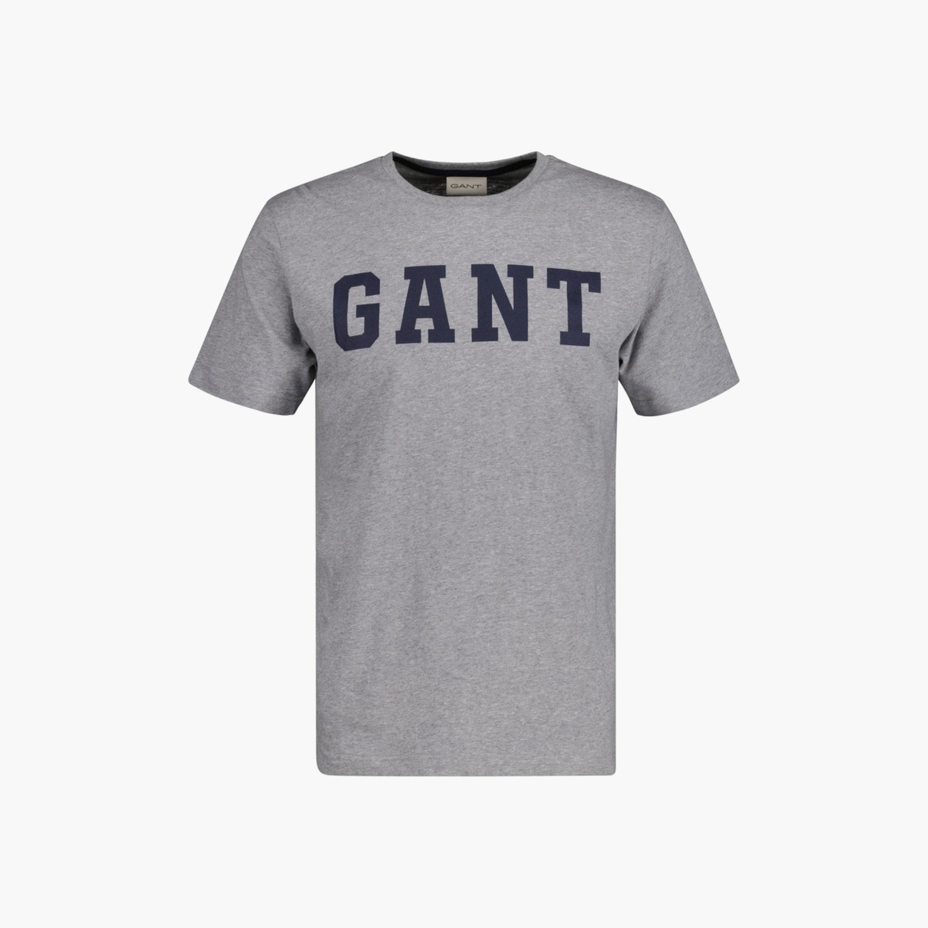 Gant Logo Print Crew Neck Short Sleeves T-Shirt-men-clothing-tshirtsandpolos-tshirts-image-1