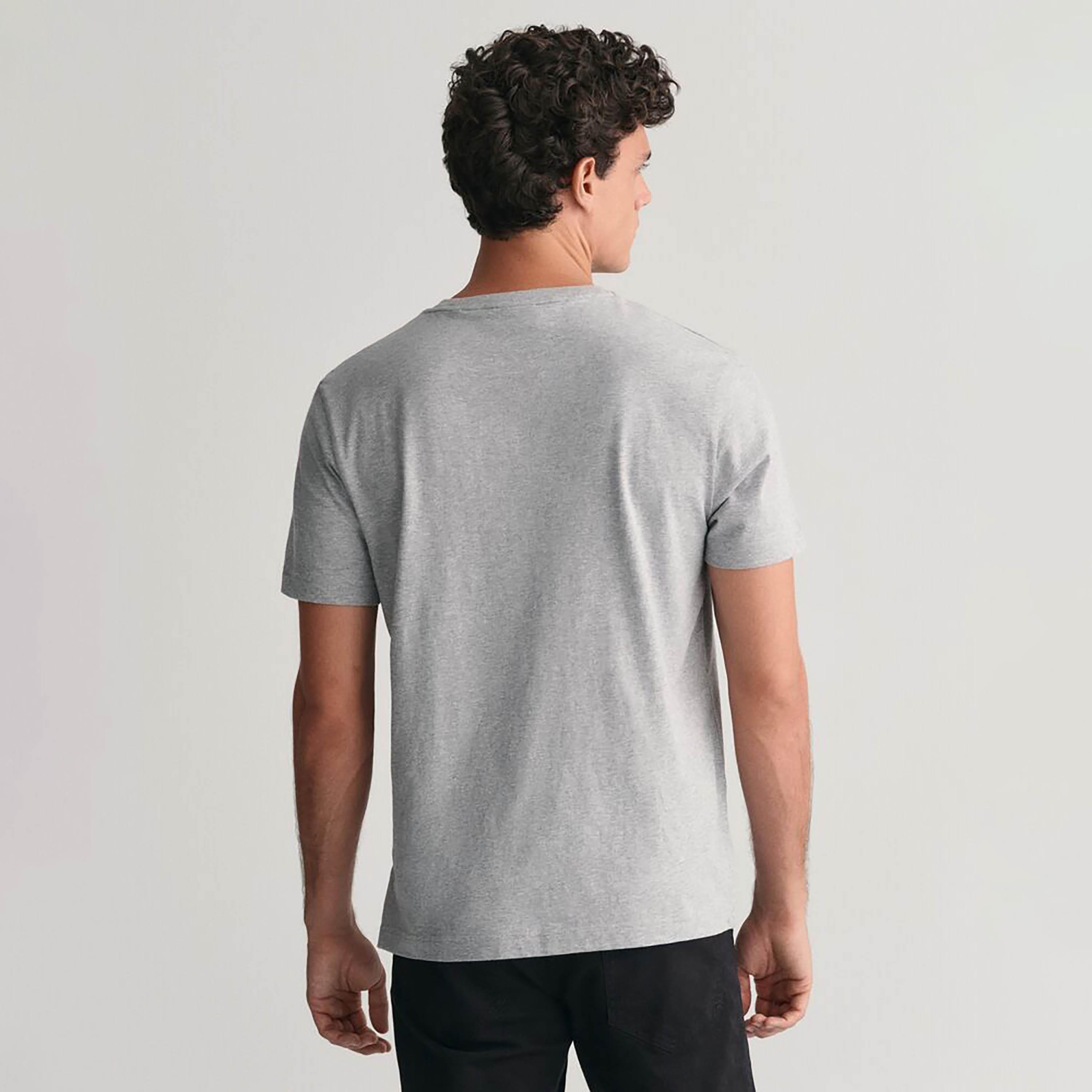 تي شيرت رجالي بأكمام قصيرة ورقبة مستديرة وطبعة نص Gant-men-clothing-tshirtsandpolos-tshirts-image-4