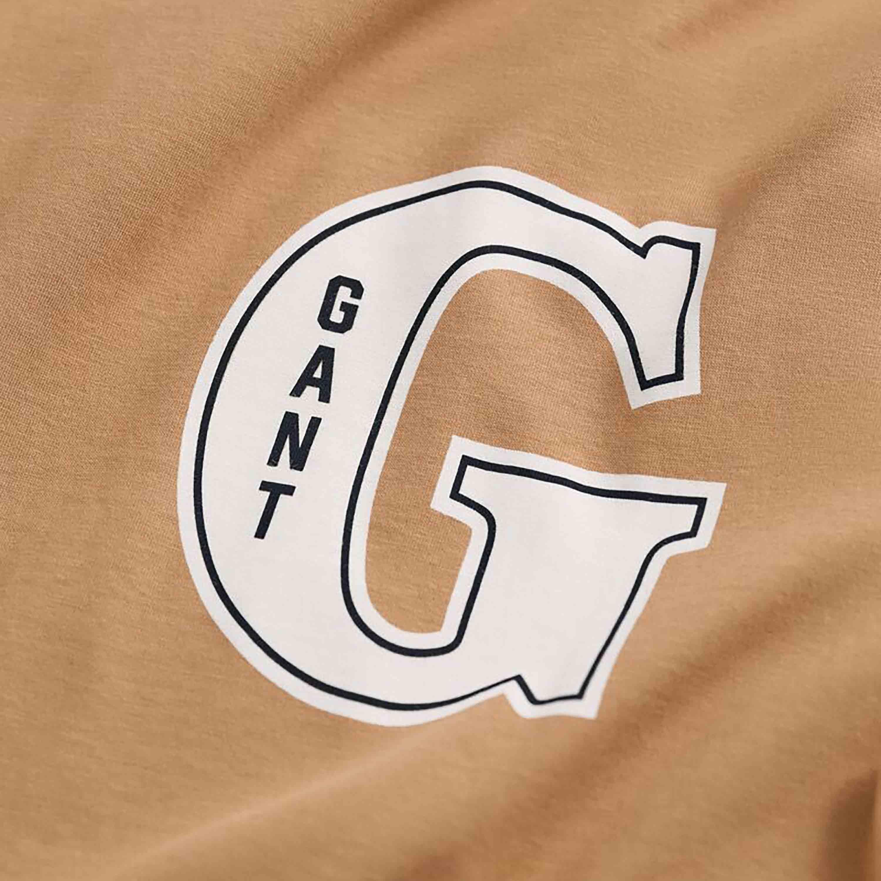 تي شيرت رجالي بأكمام قصيرة ورقبة مستديرة وطبعة نص Gant-men-clothing-tshirtsandpolos-tshirts-image-7