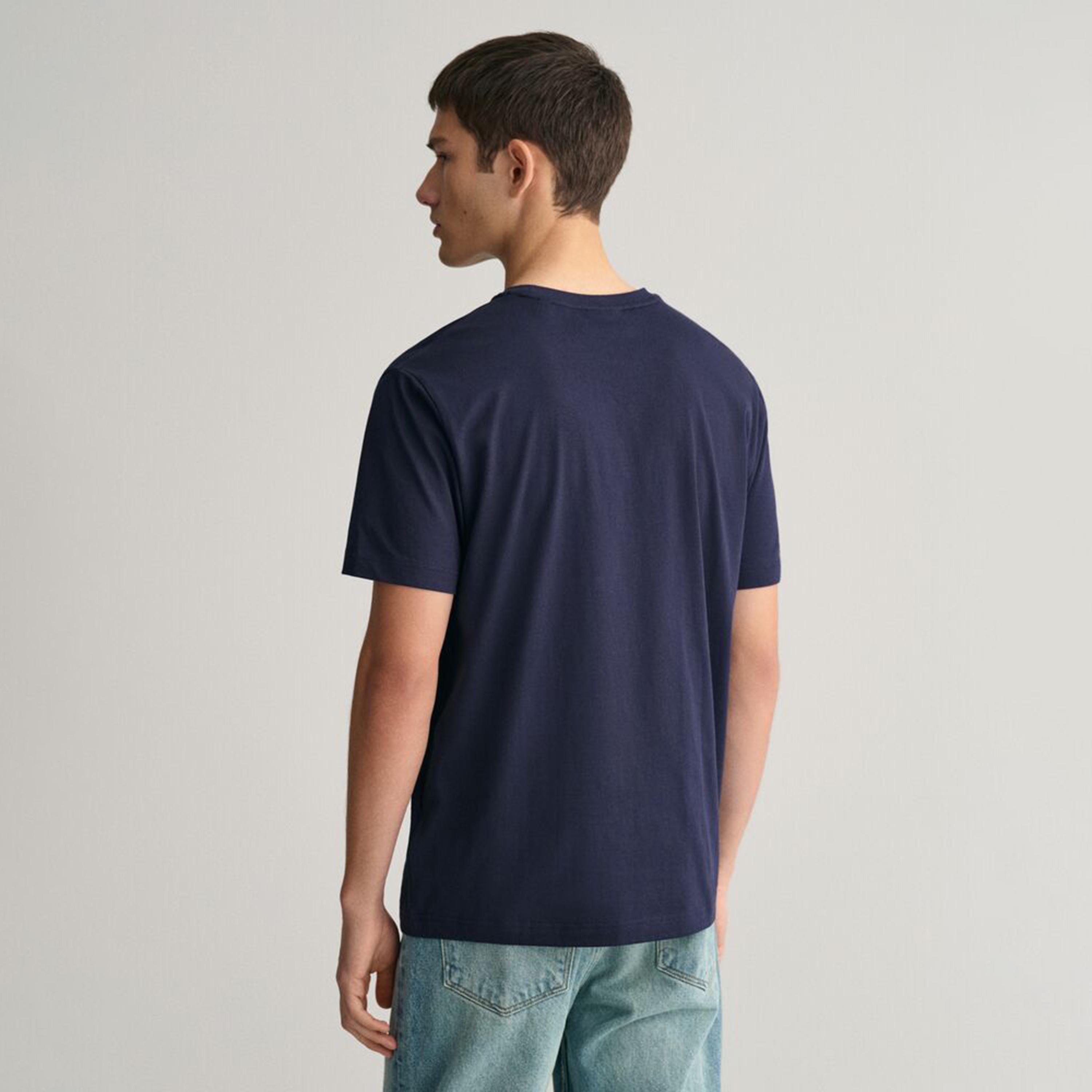 Gant Logo Crew Neck Short Sleeves T-Shirt-men-clothing-tshirtsandpolos-tshirts-image-4