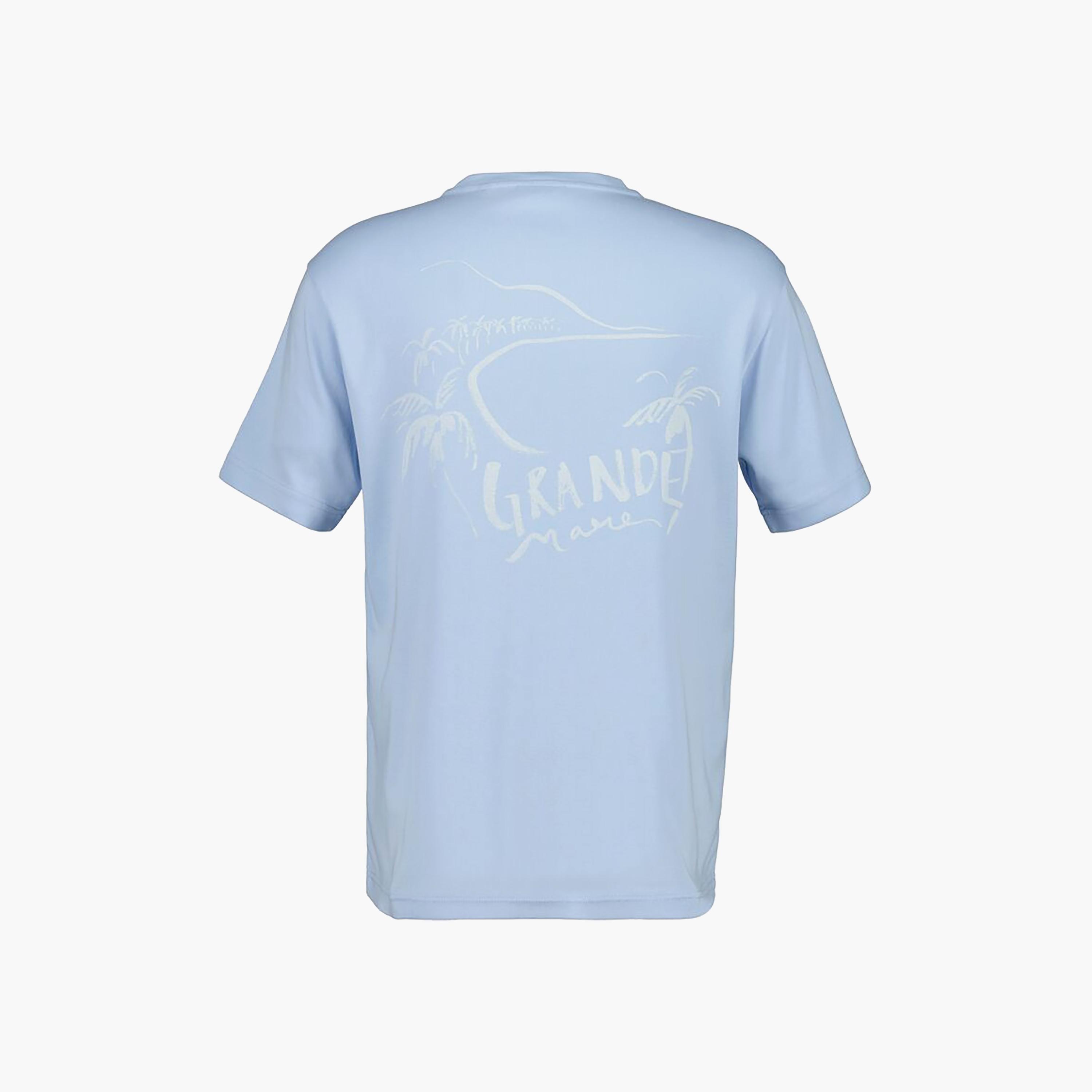 تي شيرت رجالي برقبة دائرية وأكمام قصيرة برسومات موسمية من Gant-men-clothing-tshirtsandpolos-tshirts-image-4