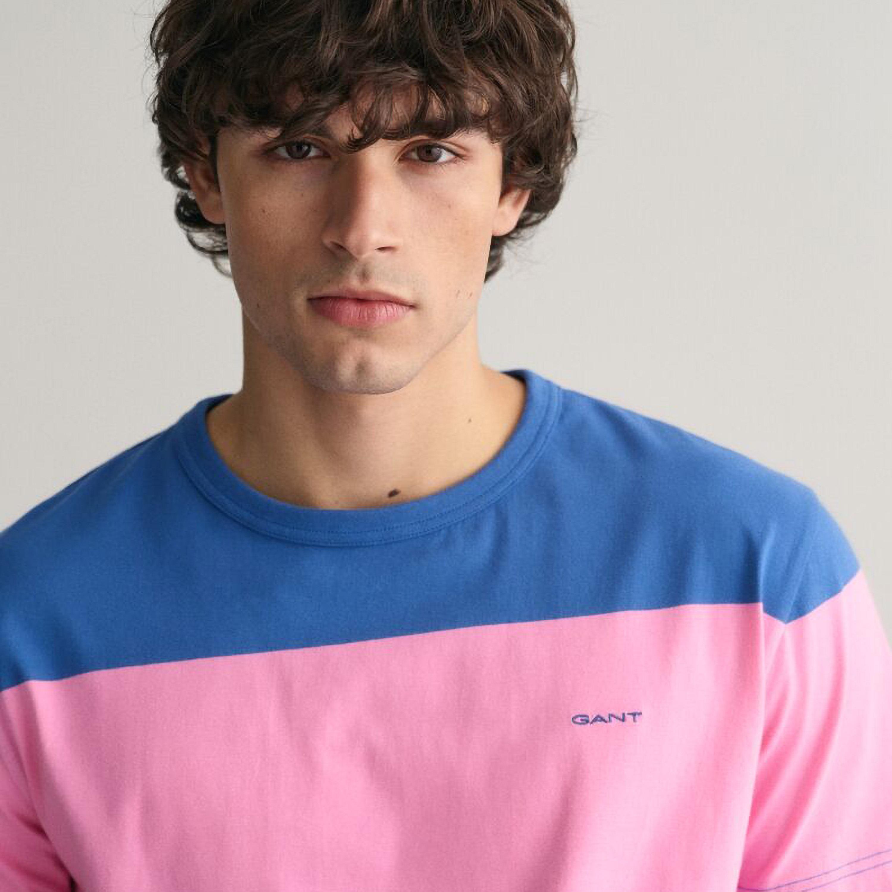 Gant Striped Round Neck Short Sleeves Men's T-Shirt-men-clothing-tshirtsandpolos-tshirts-image-13