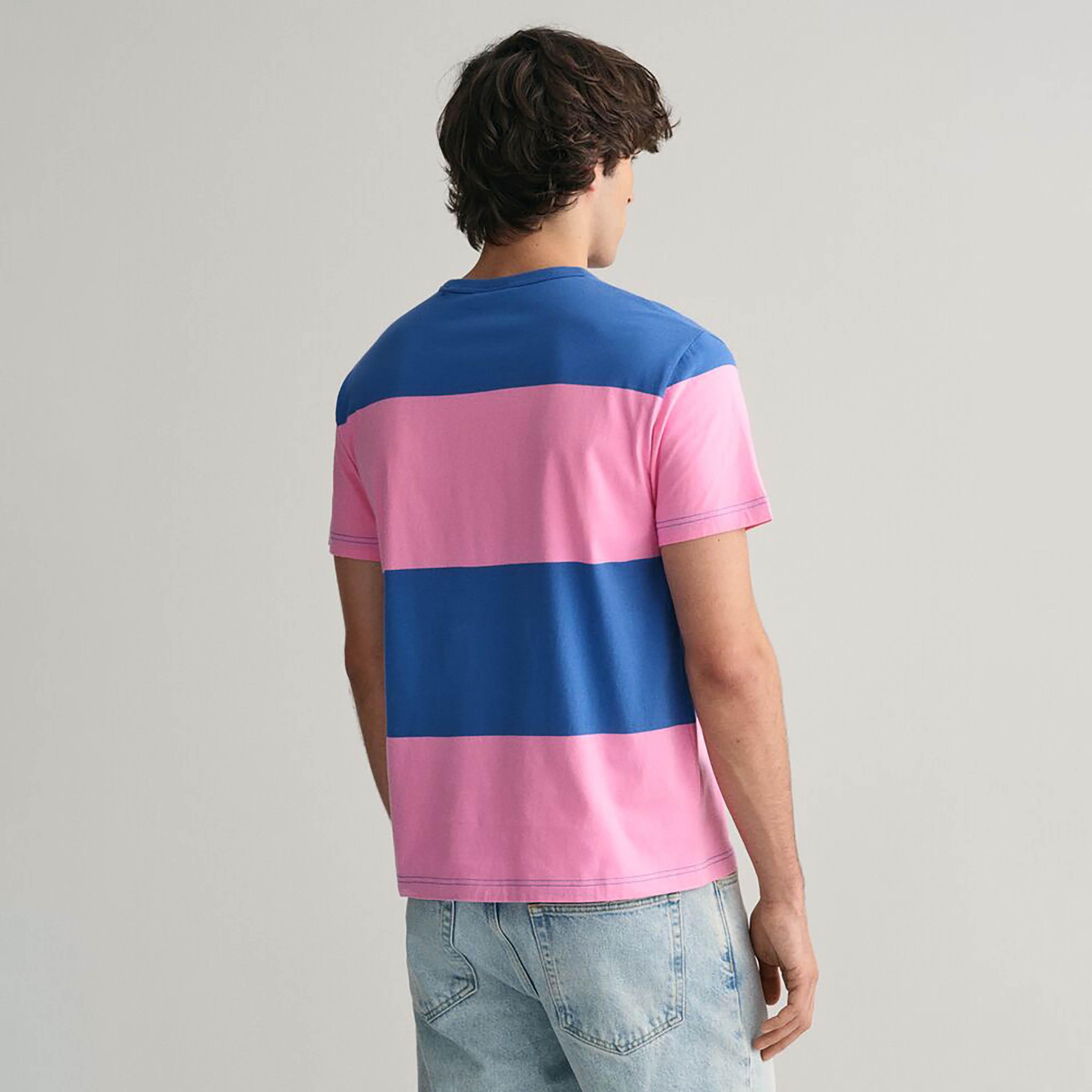 Gant Striped Round Neck Short Sleeves Men's T-Shirt-men-clothing-tshirtsandpolos-tshirts-image-14