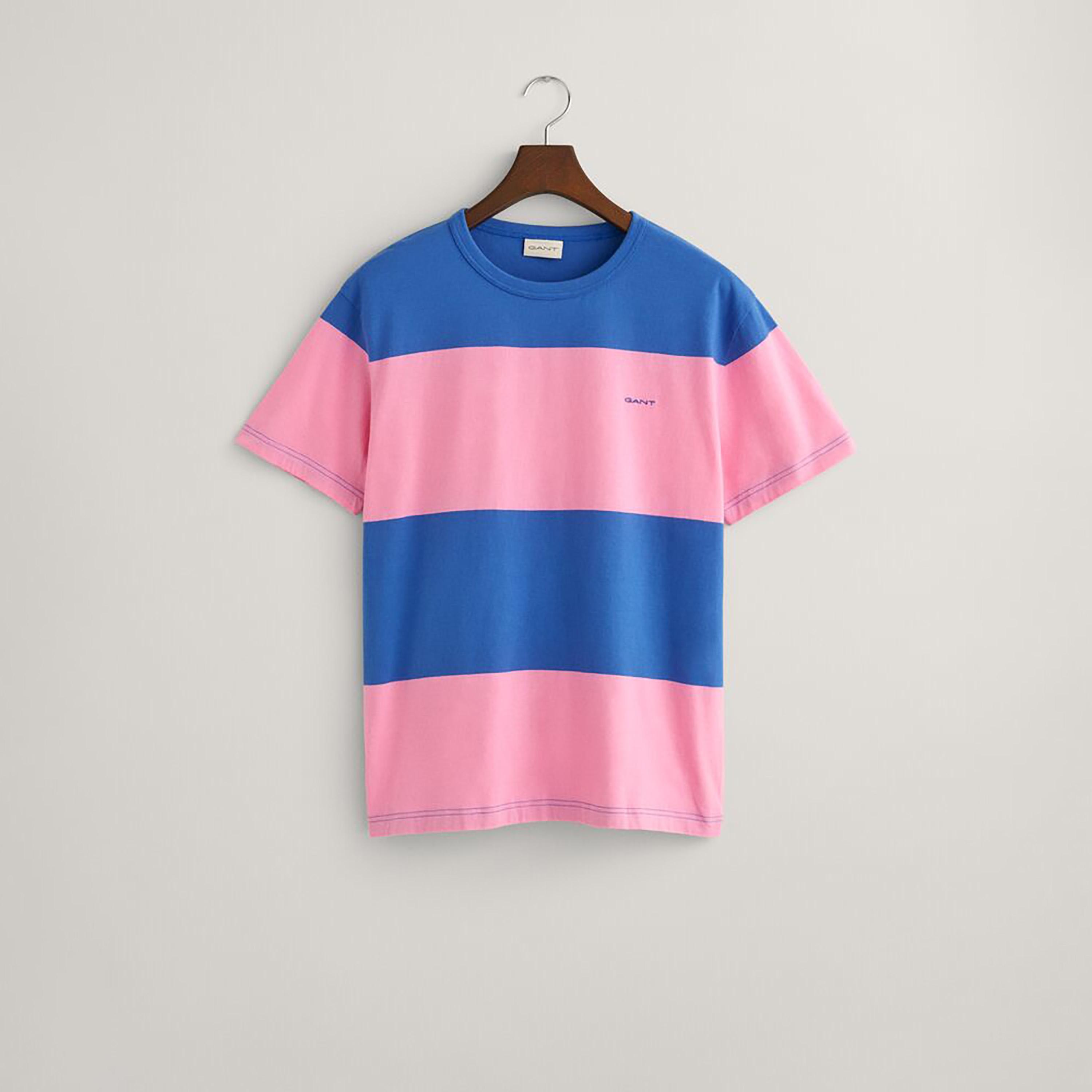 Gant Striped Round Neck Short Sleeves Men's T-Shirt-men-clothing-tshirtsandpolos-tshirts-image-15