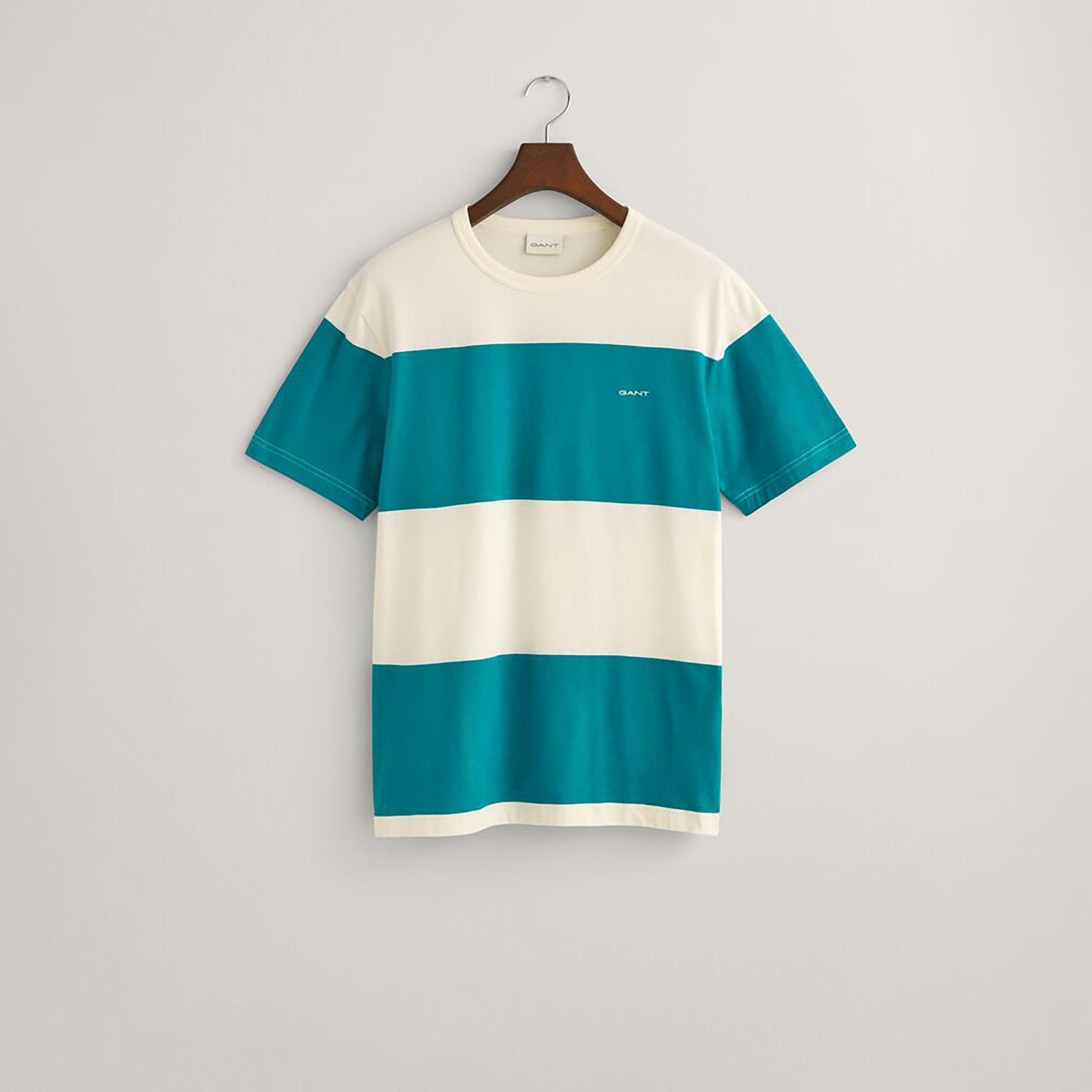 Gant Striped Round Neck Short Sleeves Men's T-Shirt-men-clothing-tshirtsandpolos-tshirts-image-5