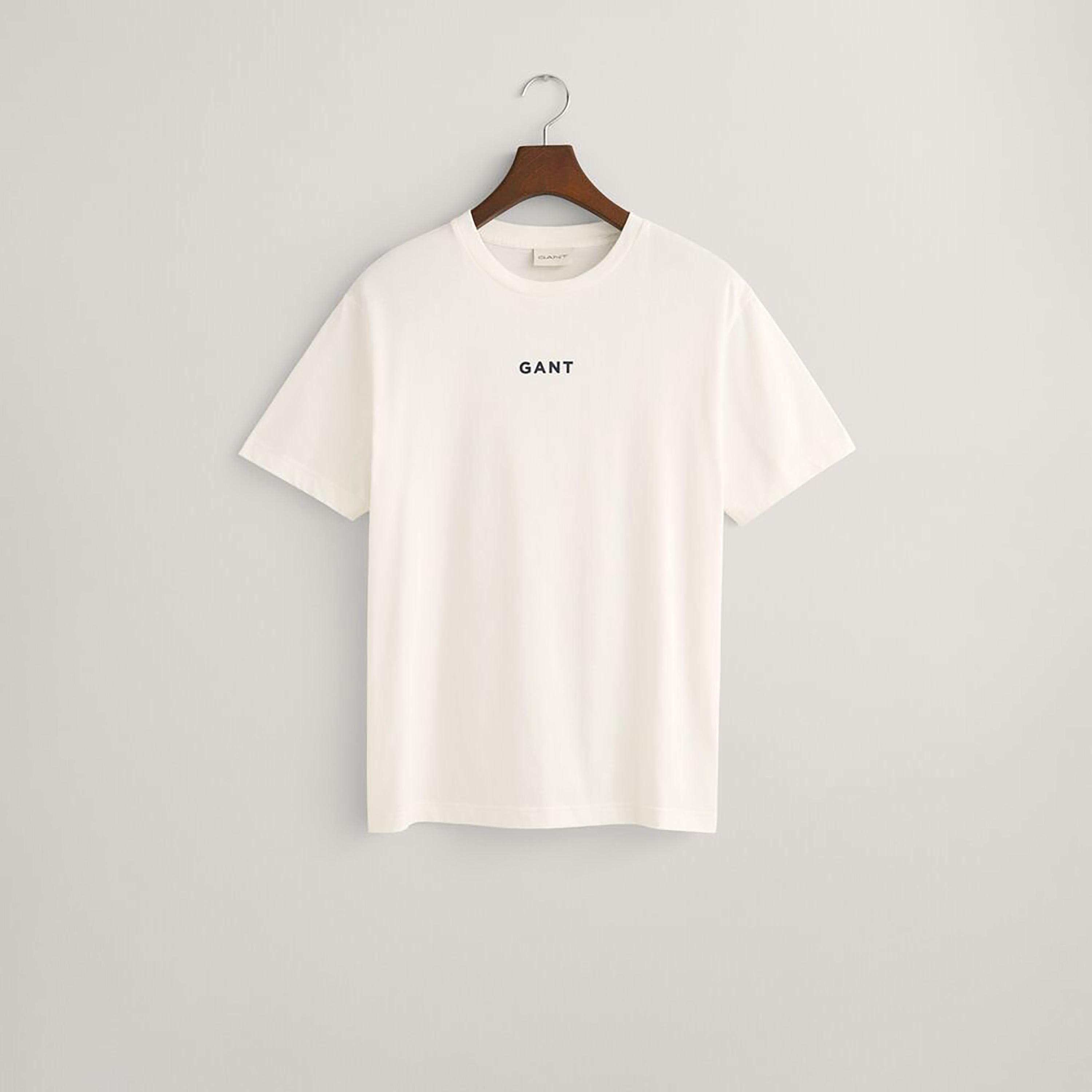 Gant Small Logo Round Neck Short Sleeves Men's T-Shirt-men-clothing-tshirtsandpolos-tshirts-image-5