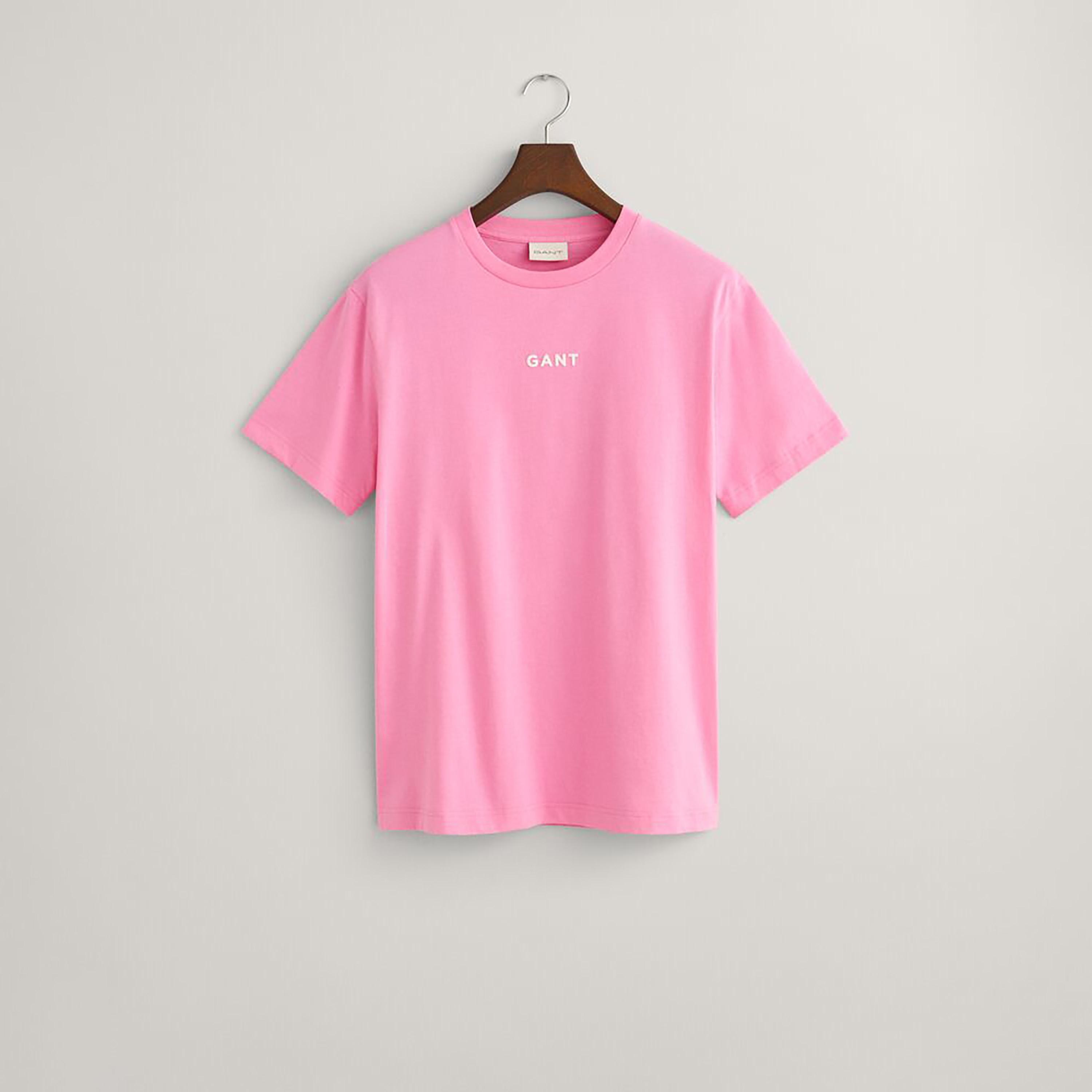 تي شيرت رجالي بأكمام قصيرة ورقبة مستديرة وشعار صغير من Gant-men-clothing-tshirtsandpolos-tshirts-image-20