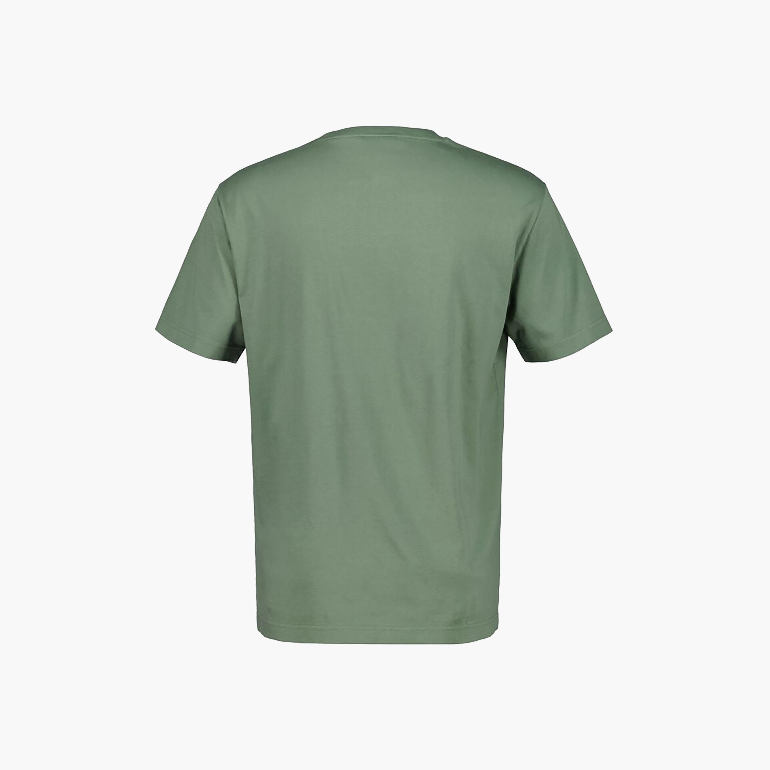 Gant Washed Logo Print Round Neck Short Sleeves Men's T-Shirt-men-clothing-tshirtsandpolos-tshirts-image-2