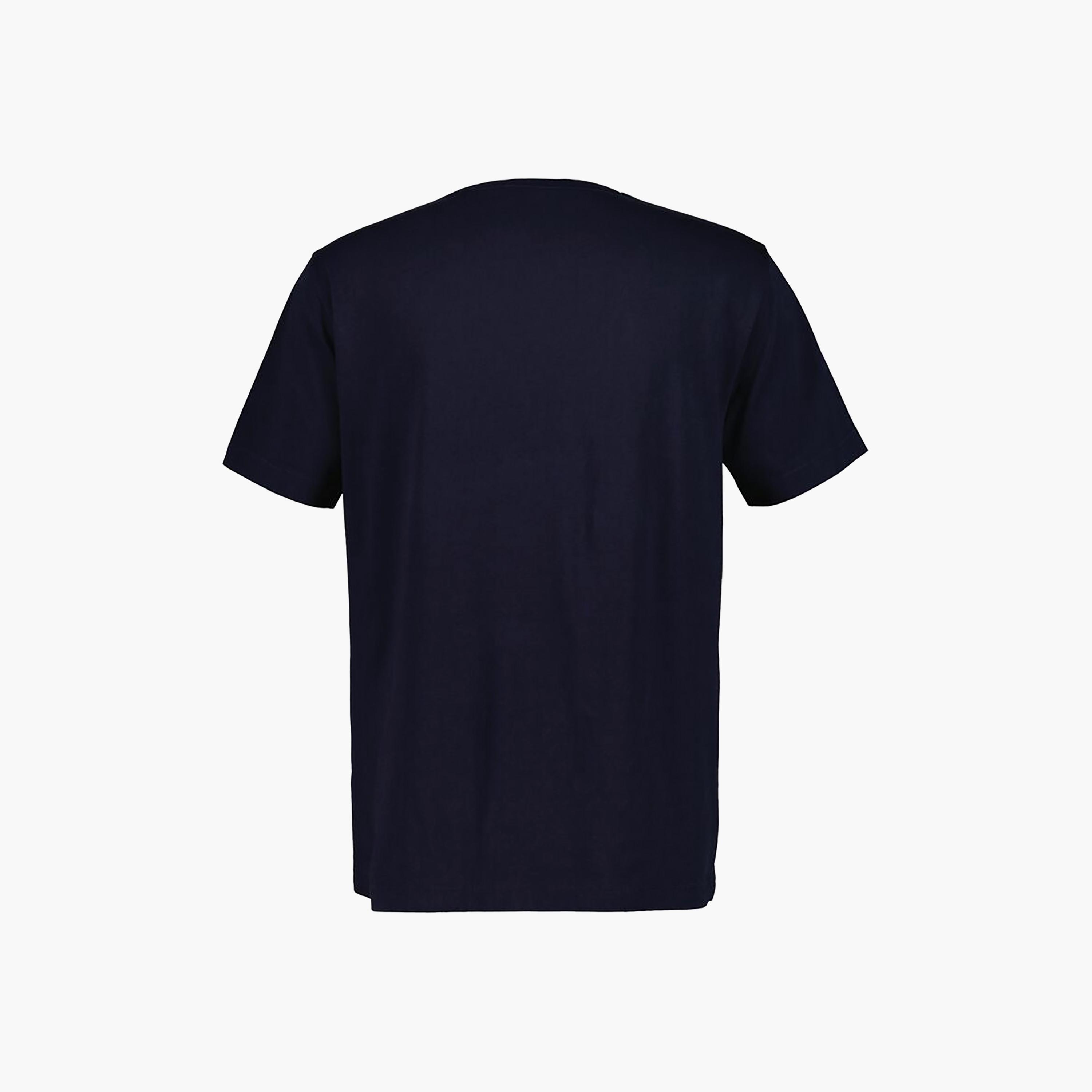 Gant Washed Logo Print Round Neck Short Sleeves Men's T-Shirt-men-clothing-tshirtsandpolos-tshirts-image-4