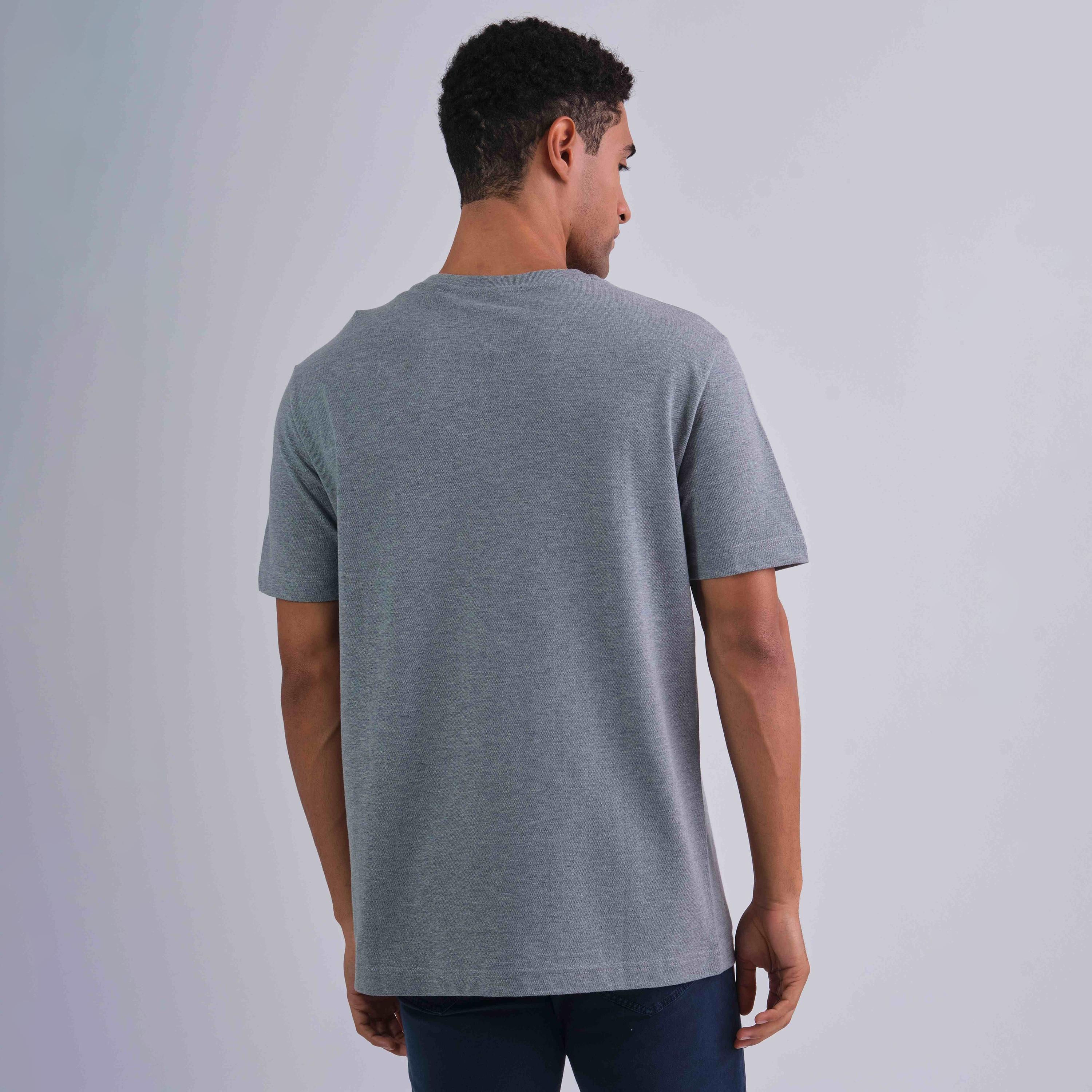 Gant Plain Round Neck Short Sleeves Men's T-Shirt-men-clothing-tshirtsandpolos-tshirts-image-3