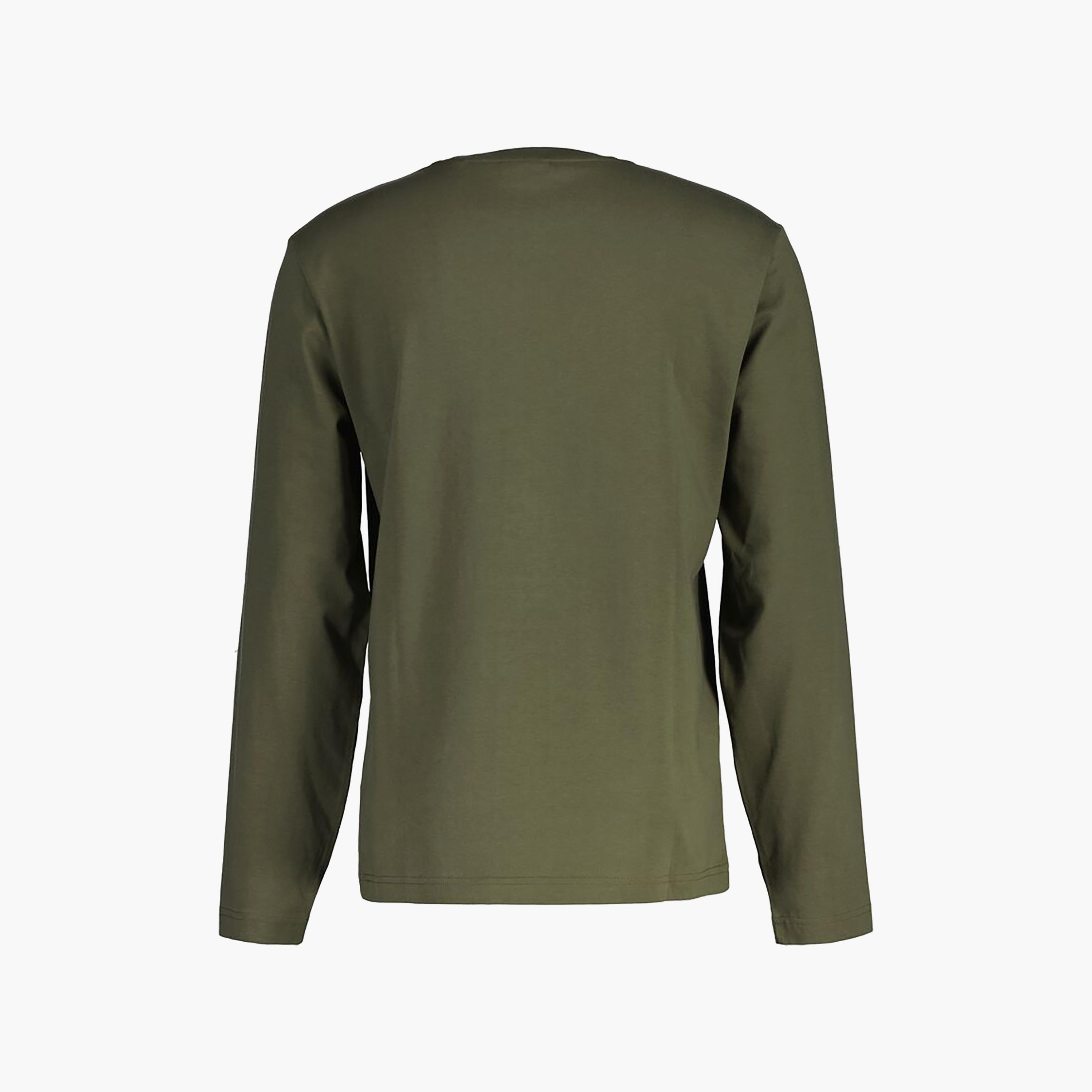 Gant Embossed Logo Round Neck Long Sleeves Men's T-Shirt-men-clothing-tshirtsandpolos-tshirts-image-4