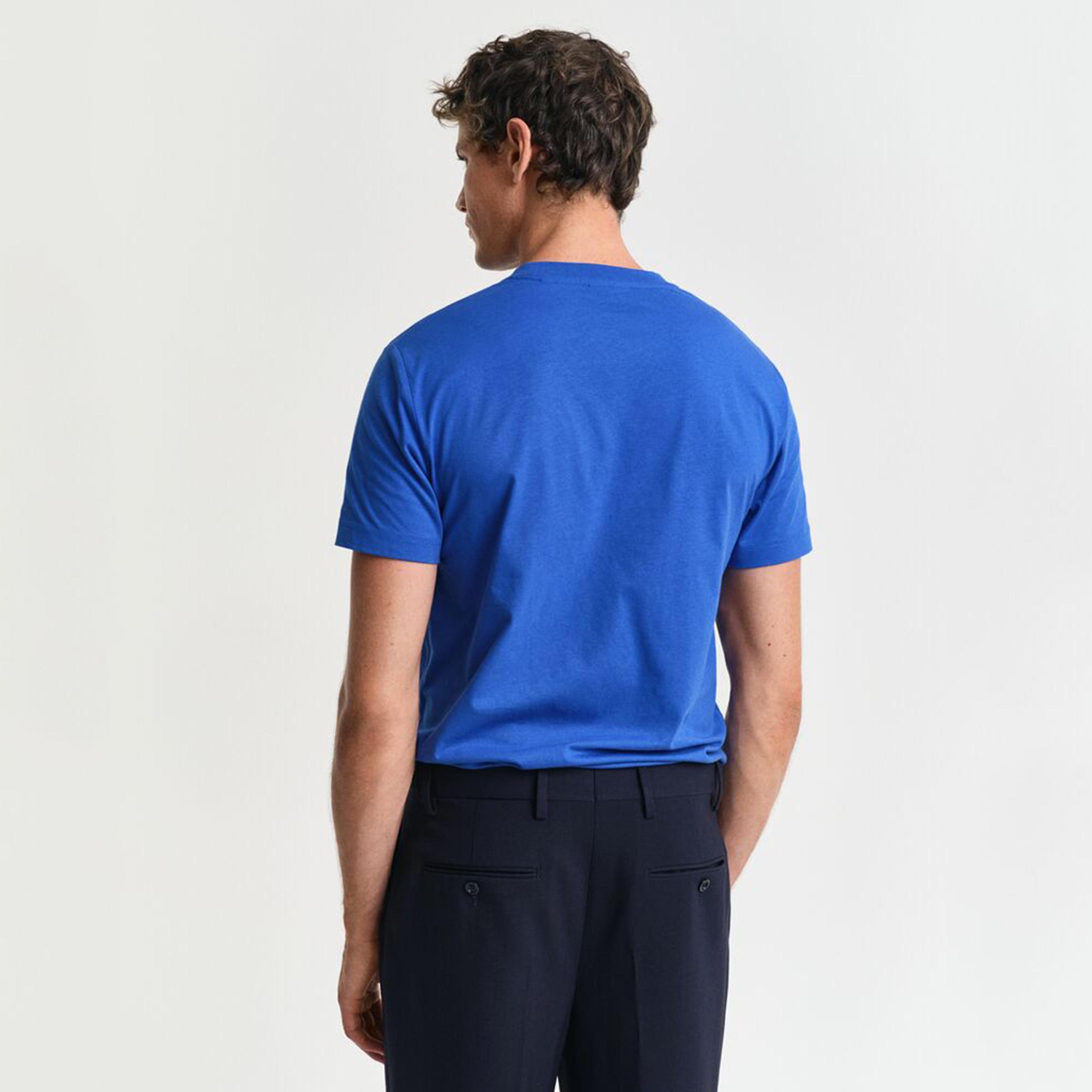 Gant Graphic Print Crew Neck Short Sleeves Men's T-Shirt-men-clothing-tshirtsandpolos-tshirts-image-4