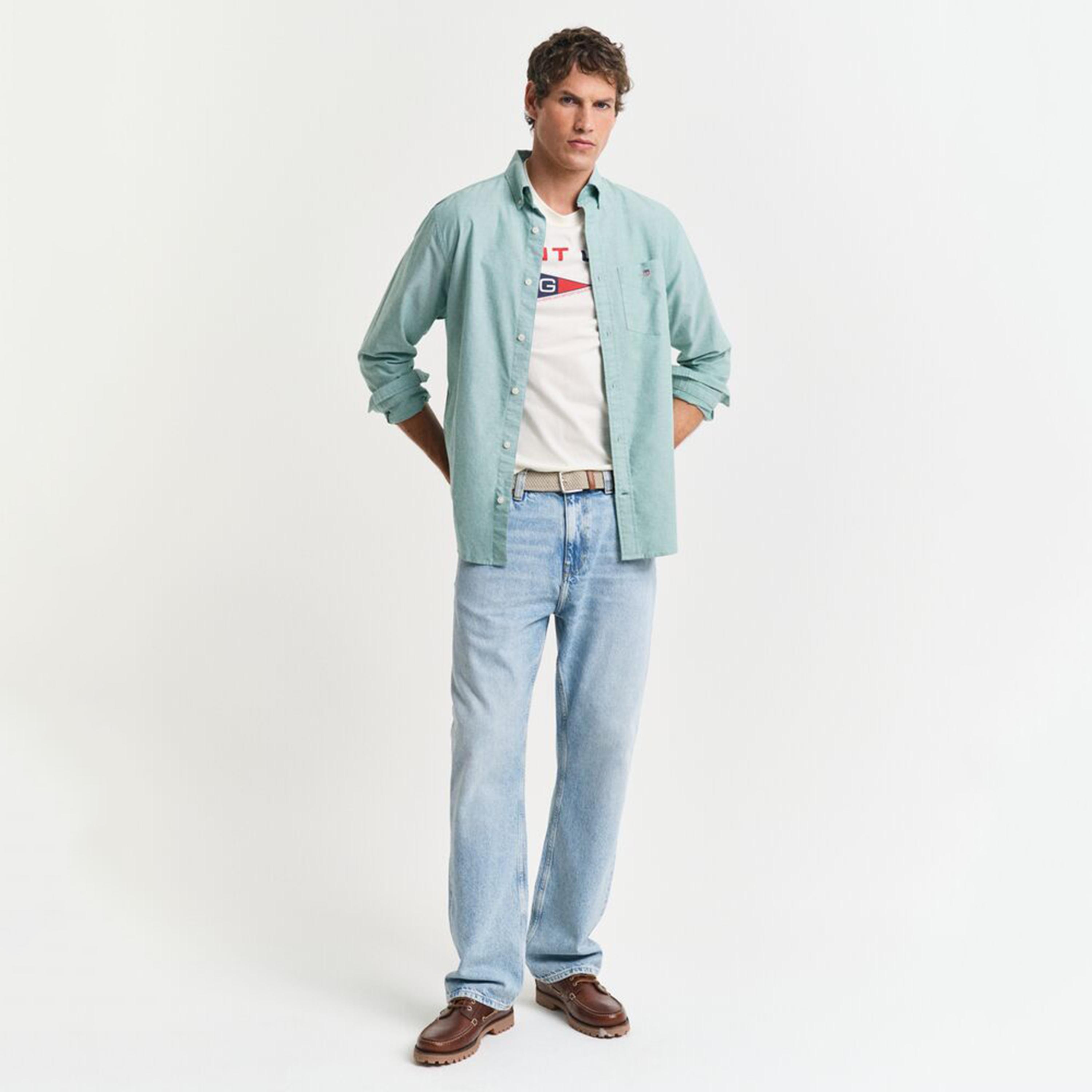 Gant Graphic Regular Fit Short Sleeves Crew Neck Men's T-Shirt-men-clothing-tshirtsandpolos-tshirts-image-2