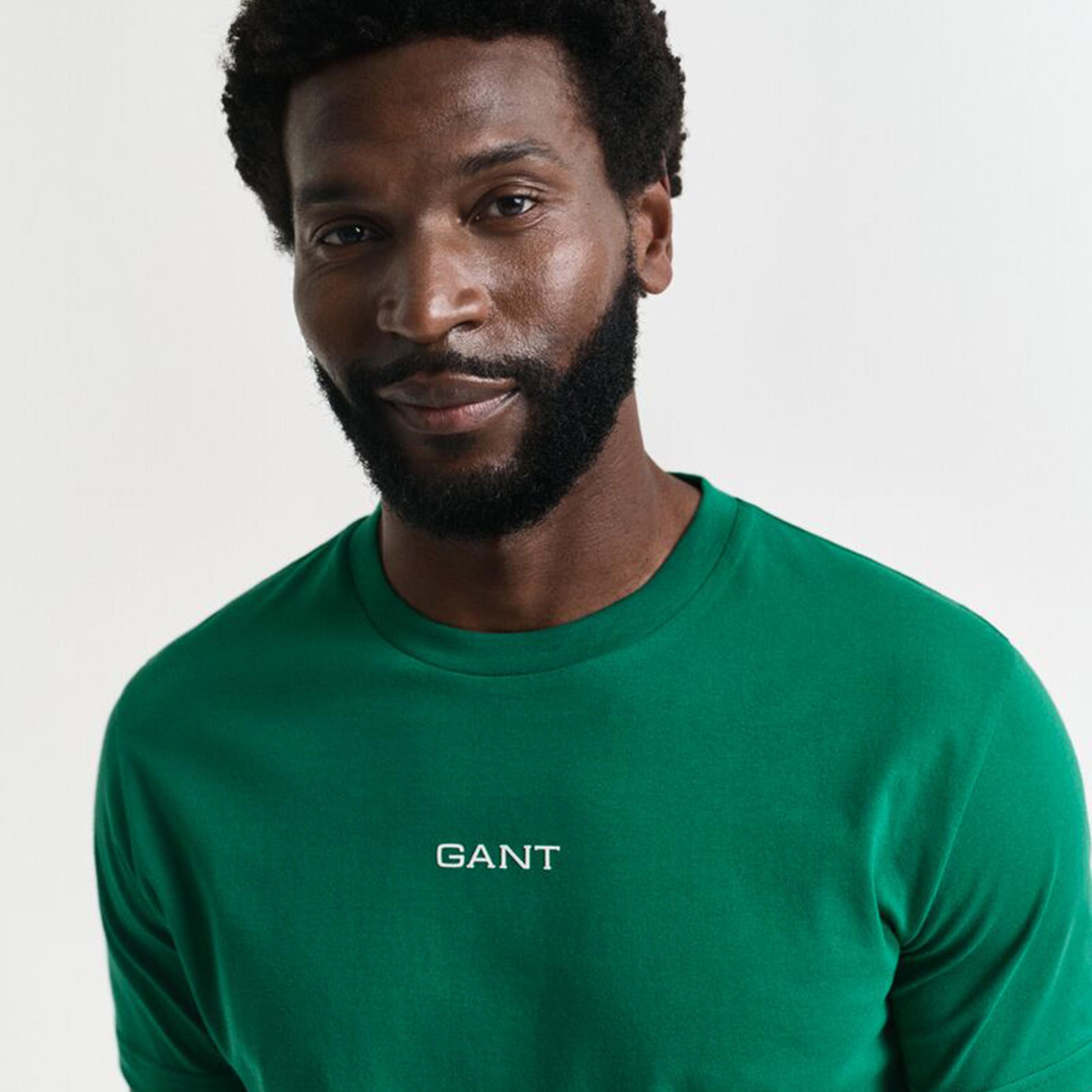 تيشيرت رجالي بياقة دائرية وأكمام قصيرة وسادة من جانت.-men-clothing-tshirtsandpolos-tshirts-image-3