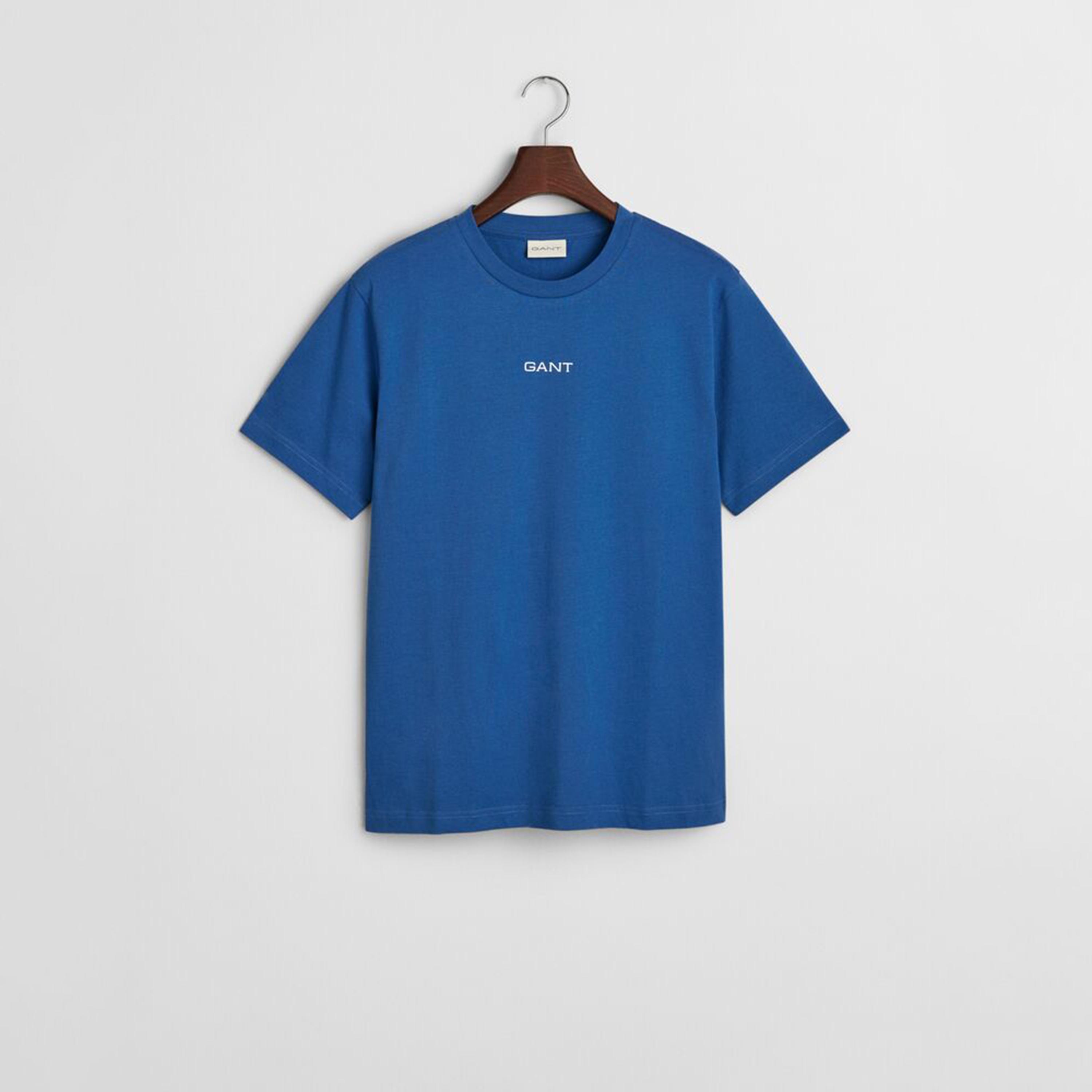 تيشيرت رجالي بياقة دائرية وأكمام قصيرة وسادة من جانت.-men-clothing-tshirtsandpolos-tshirts-image-5