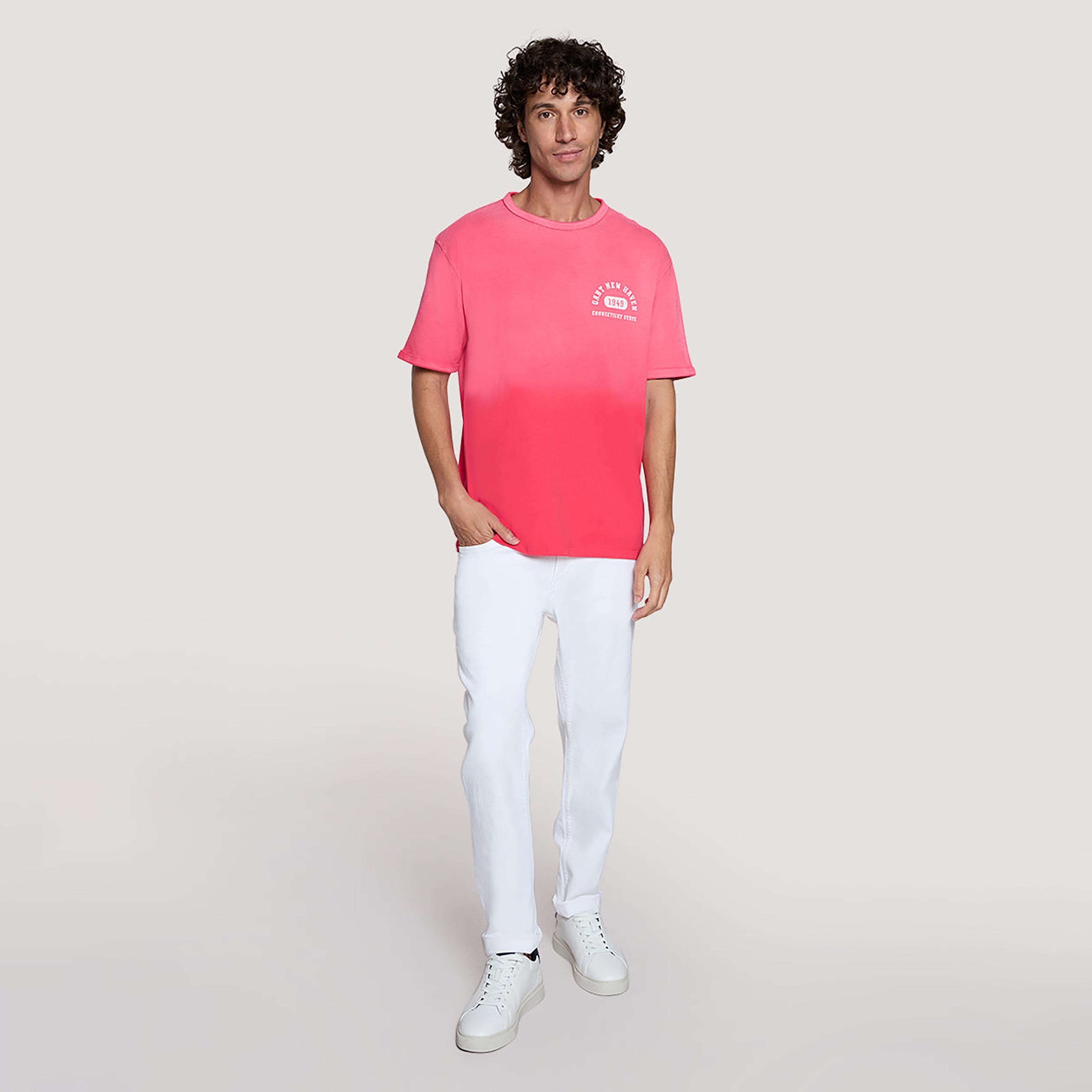 تي شيرت رجالي أومبري بياقة دائرية وأكمام قصيرة من جانت-men-clothing-tshirtsandpolos-tshirts-image-2