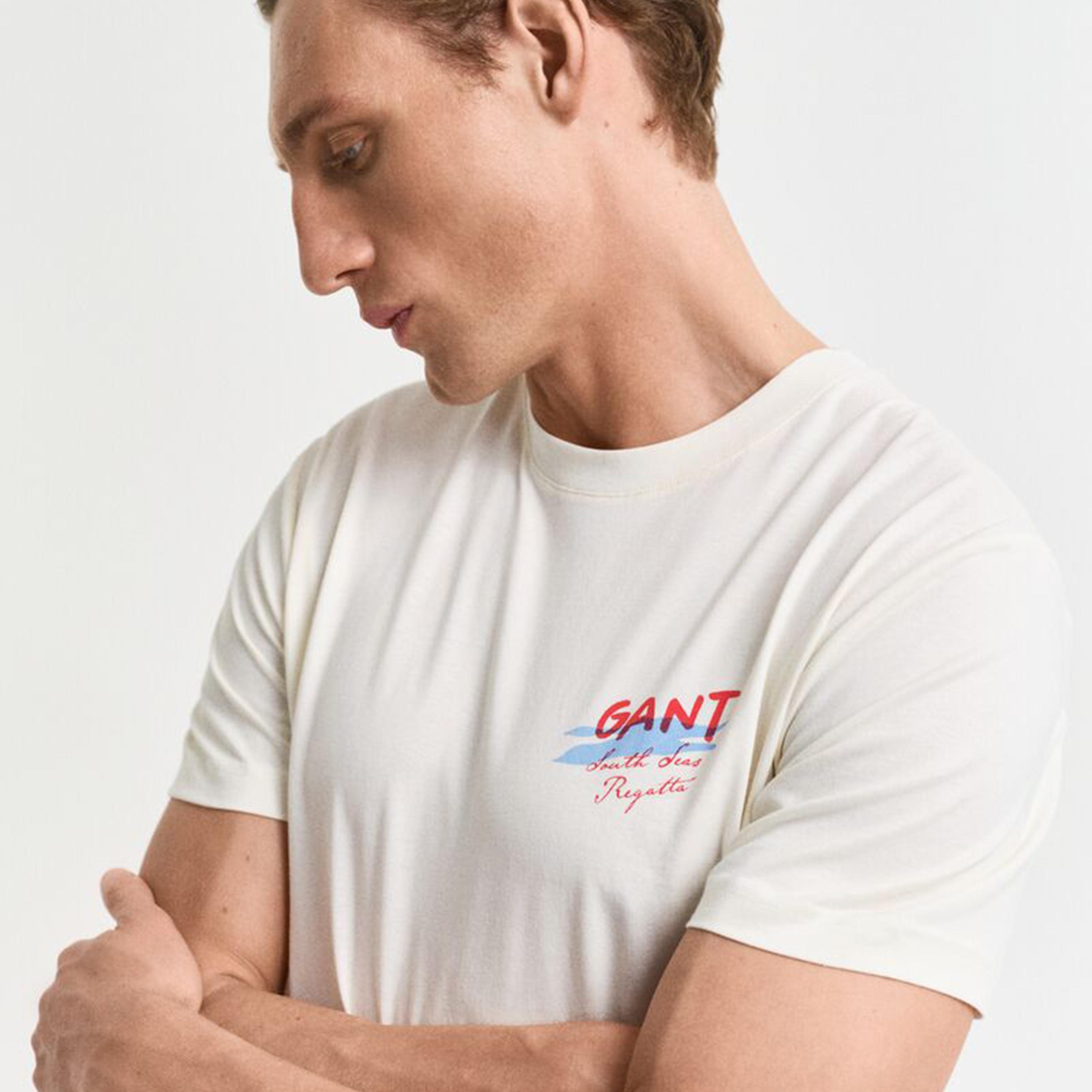 Gant Graphic Regular Fit Short Sleeves Crew Neck Men's T-Shirt-men-clothing-tshirtsandpolos-tshirts-image-3