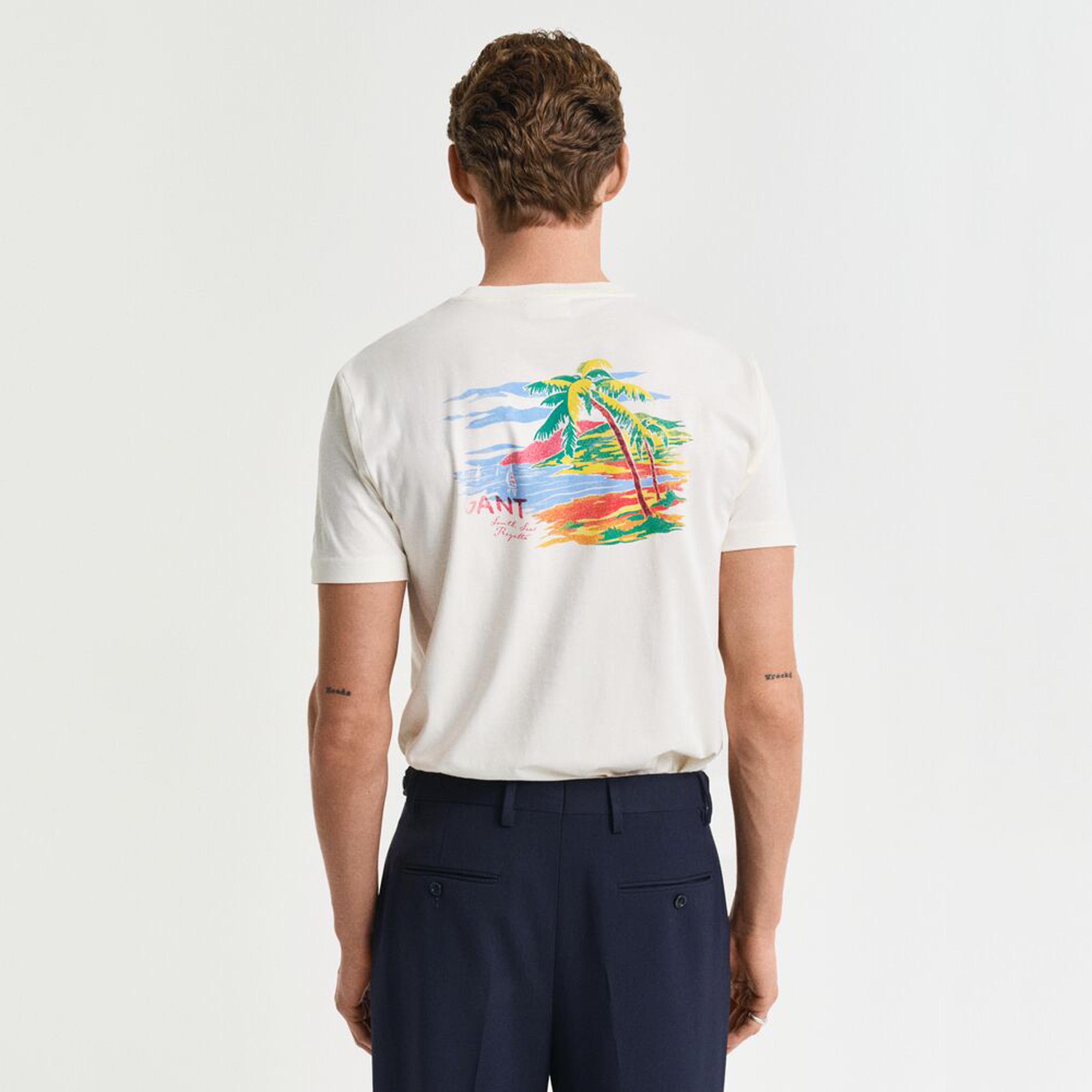 Gant Graphic Regular Fit Short Sleeves Crew Neck Men's T-Shirt-men-clothing-tshirtsandpolos-tshirts-image-4