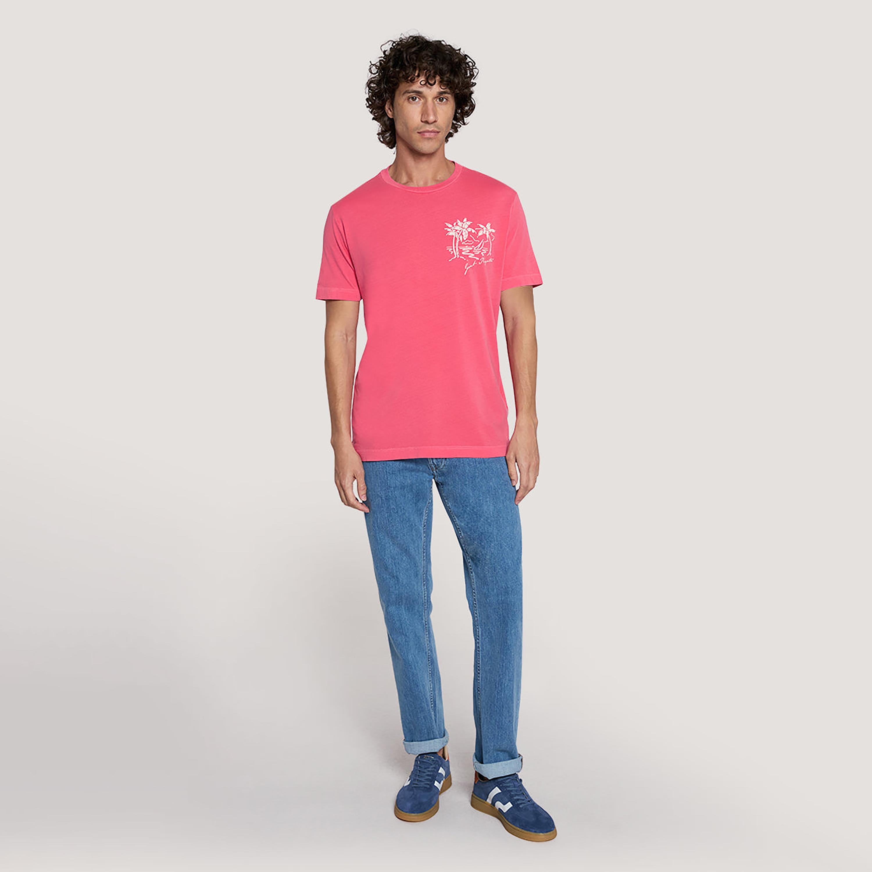 Gant Printed Crew Neck Short Sleeves Men's T-Shirt-men-clothing-tshirtsandpolos-tshirts-image-2