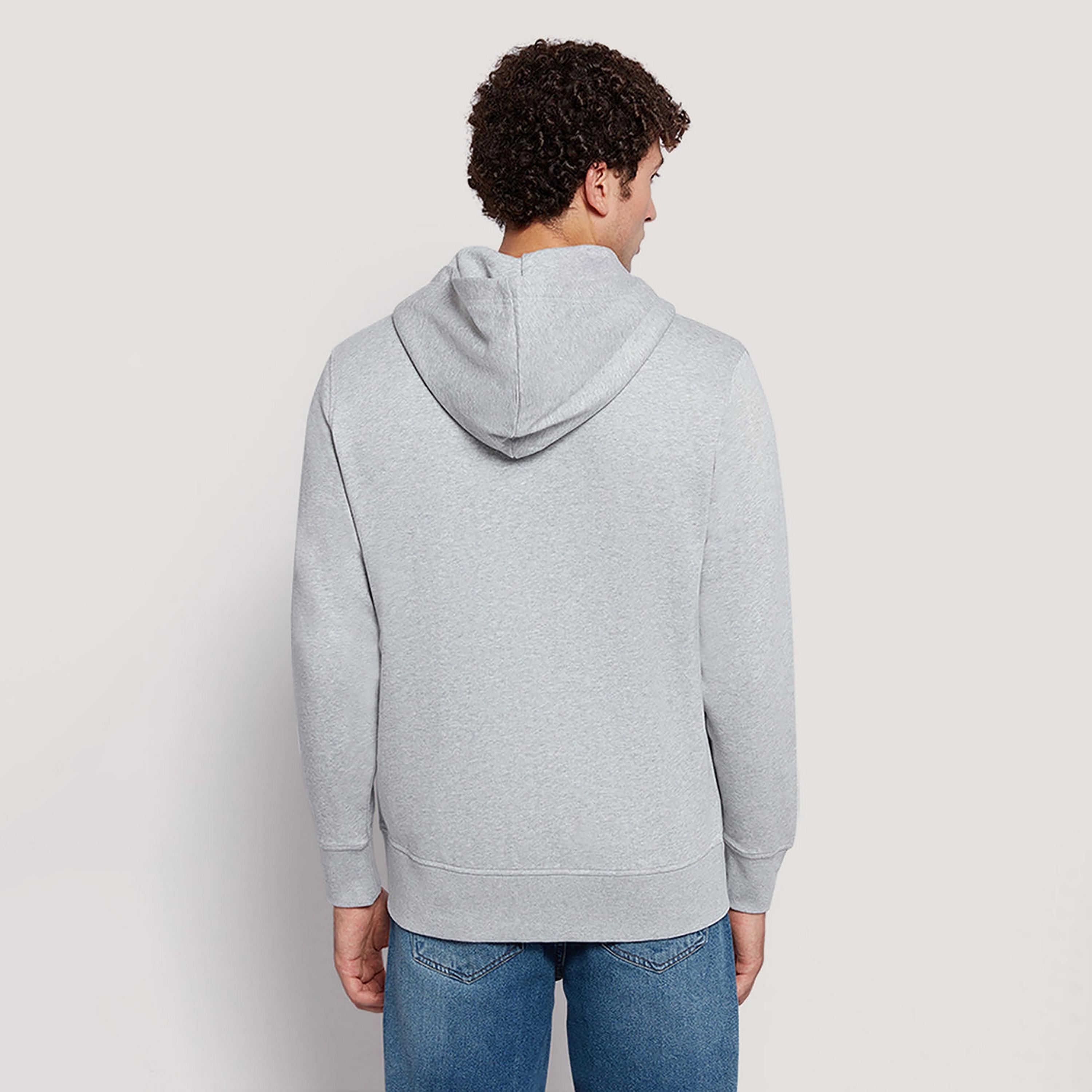 هودي رجالي سادة بأكمام طويلة وسحاب كامل من غانت-men-winterwear-hoodiesandsweatshirts-image-4