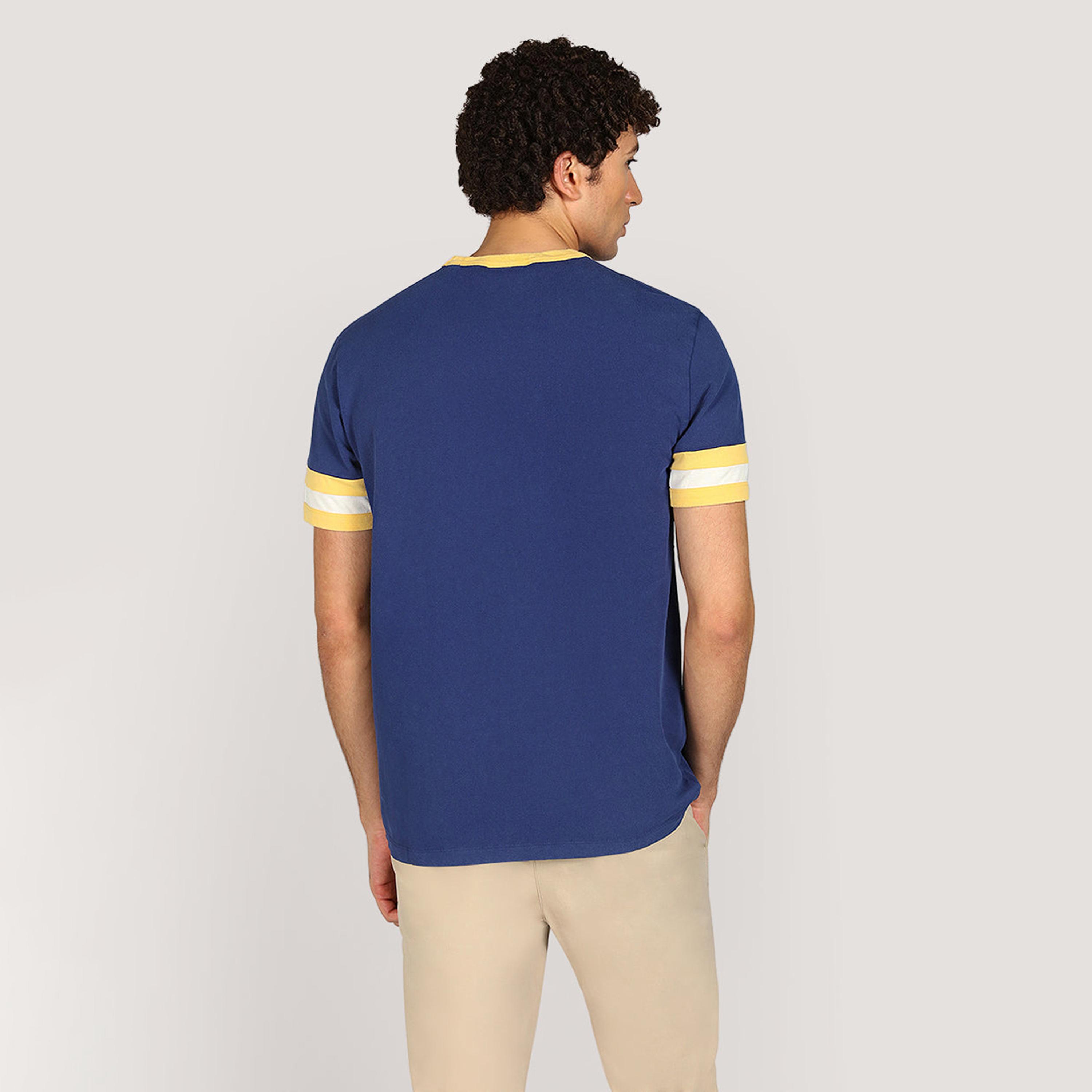 Gant Color Block Regular Fit Short Sleeves Crew Neck Men's T-Shirt-men-clothing-tshirtsandpolos-tshirts-image-4
