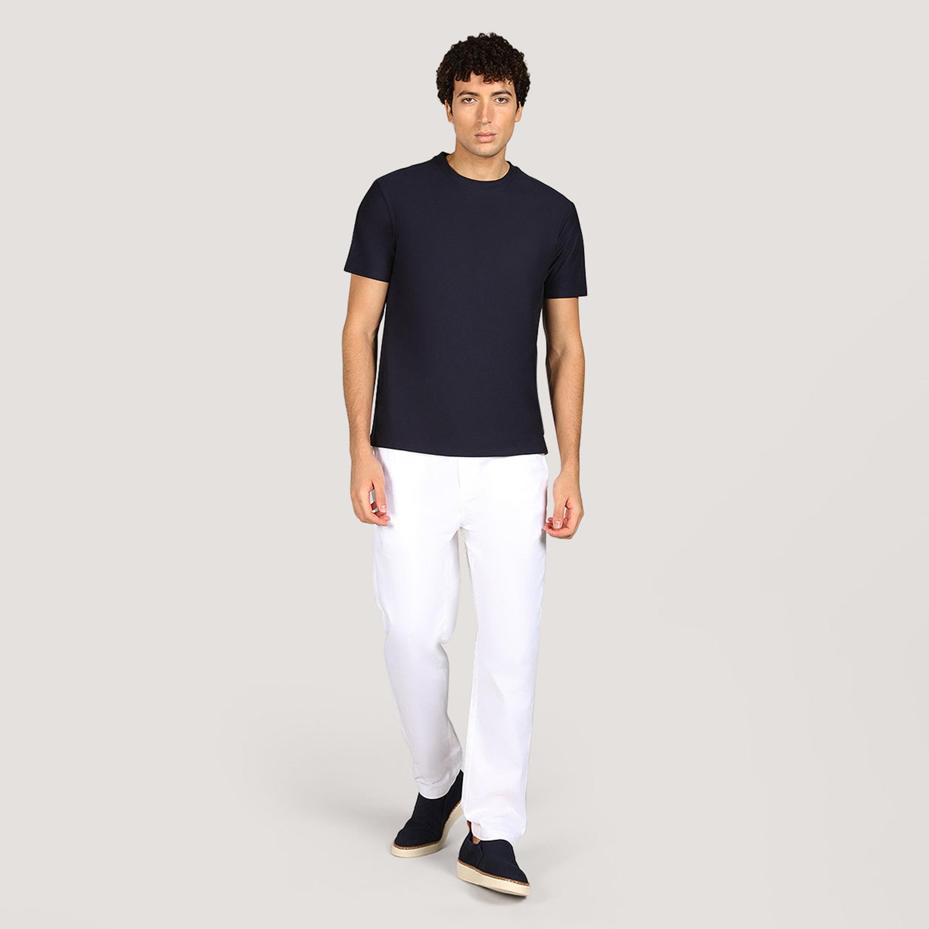 تيشيرت رجالي بياقة دائرية وأكمام قصيرة وسادة من جانت.-men-clothing-tshirtsandpolos-tshirts-image-6