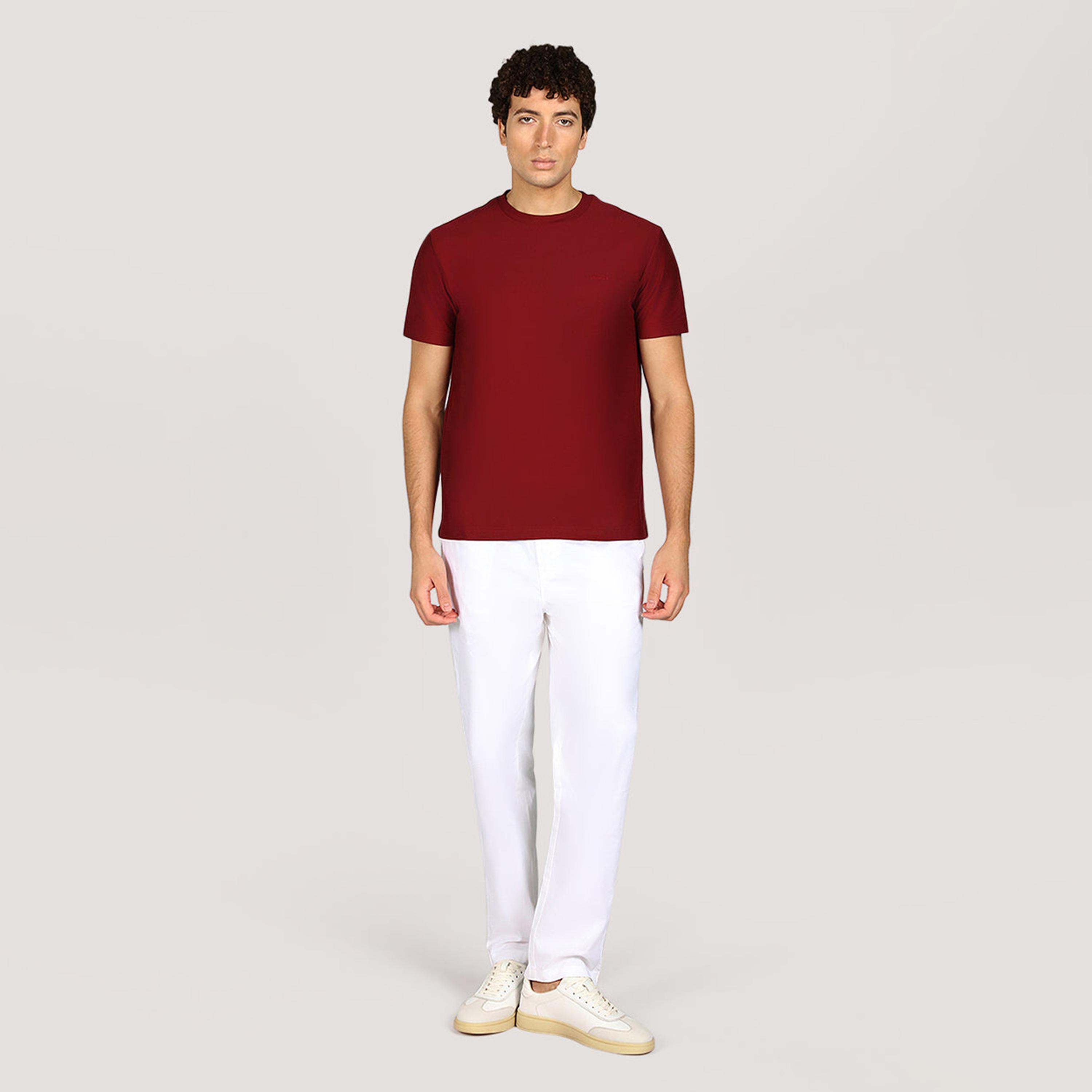 تيشيرت رجالي بياقة دائرية وأكمام قصيرة وسادة من جانت.-men-clothing-tshirtsandpolos-tshirts-image-10