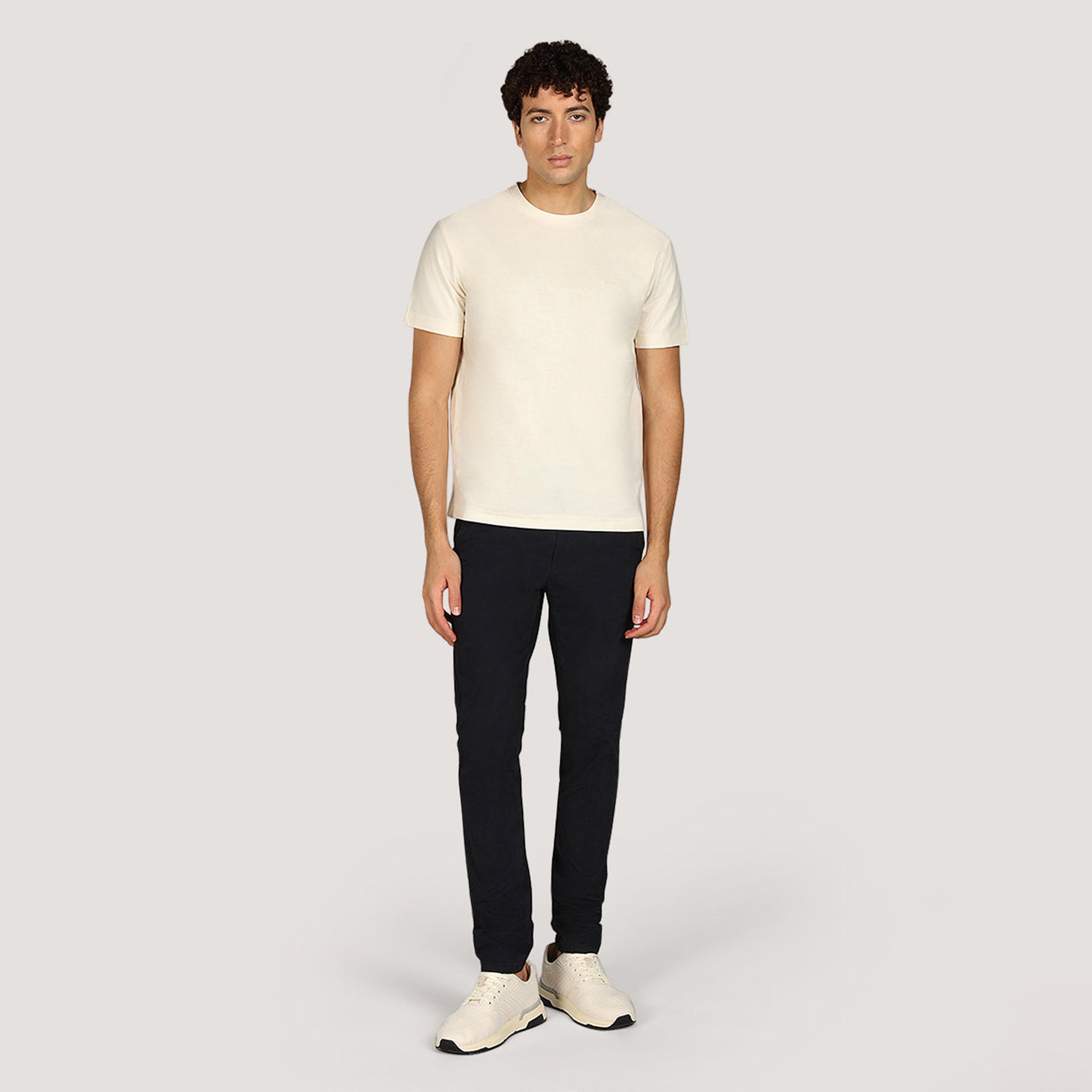 تيشيرت رجالي بياقة دائرية وأكمام قصيرة وسادة من جانت.-men-clothing-tshirtsandpolos-tshirts-image-2