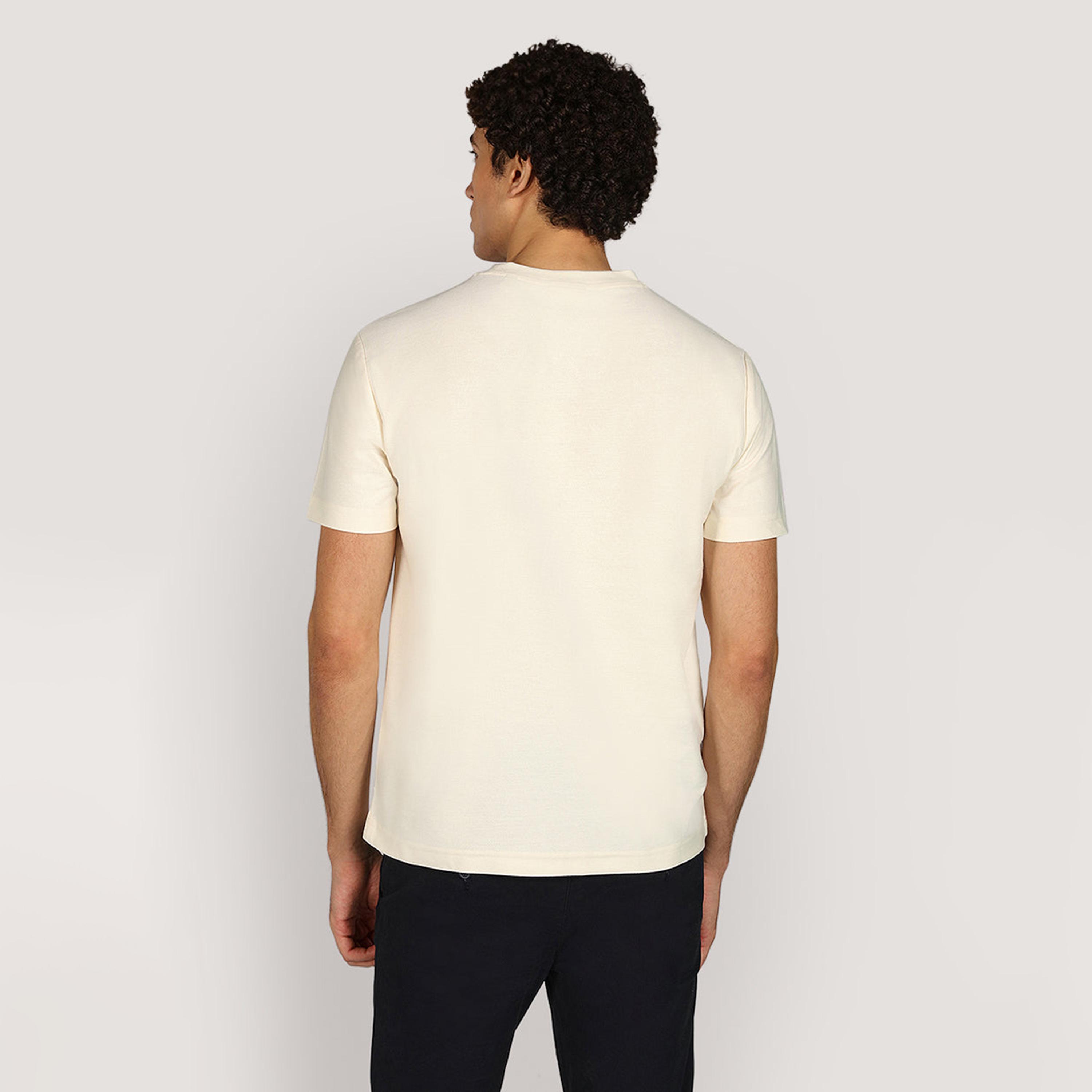 تيشيرت رجالي بياقة دائرية وأكمام قصيرة وسادة من جانت.-men-clothing-tshirtsandpolos-tshirts-image-4