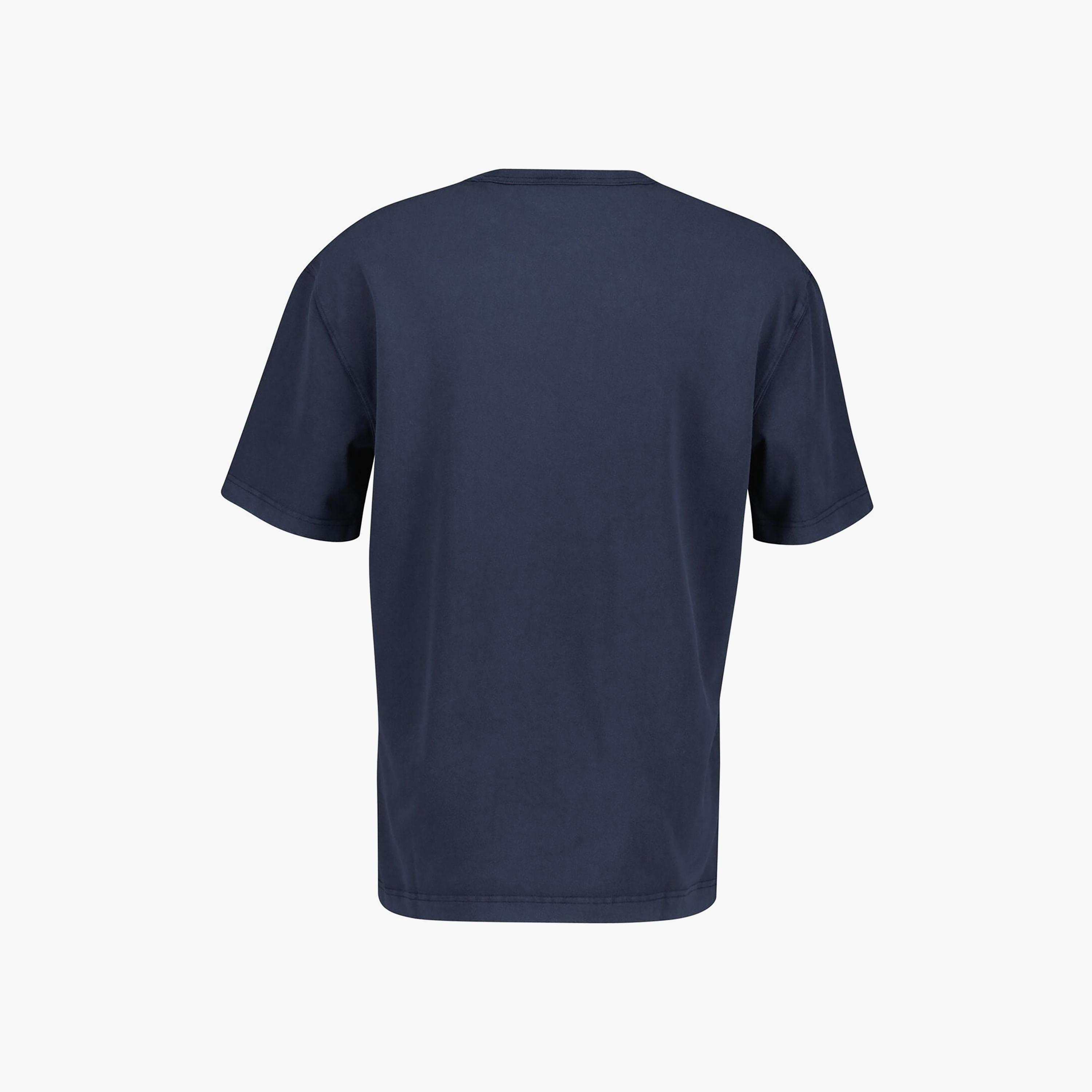 تيشرت رجالي بشعار الماركة بياقة مستديرة وأكمام قصيرة من غانت-men-clothing-tshirtsandpolos-tshirts-image-4
