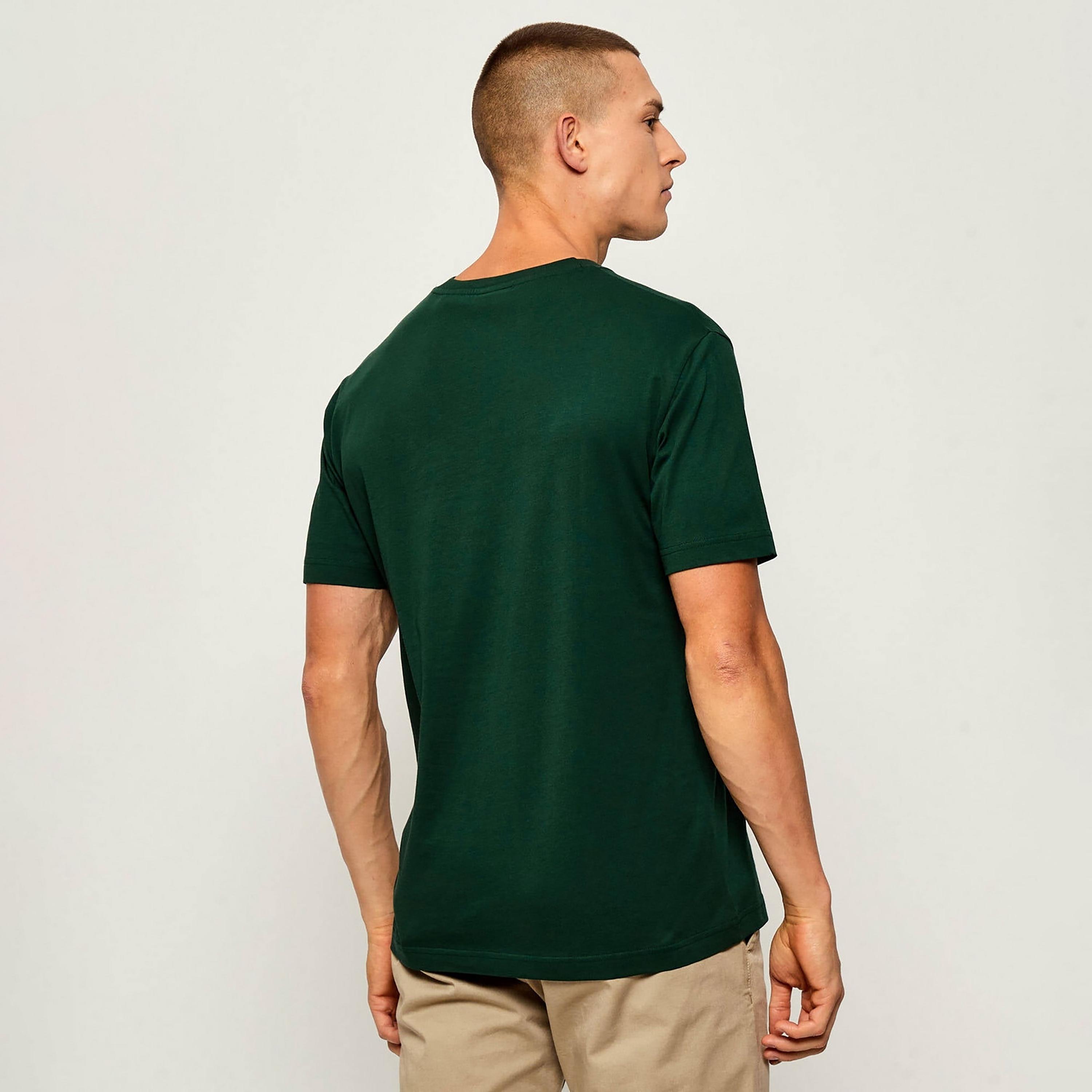 تيشيرت رجالي بياقة دائرية وأكمام قصيرة ومطبوع من جانت.-men-clothing-tshirtsandpolos-tshirts-image-4