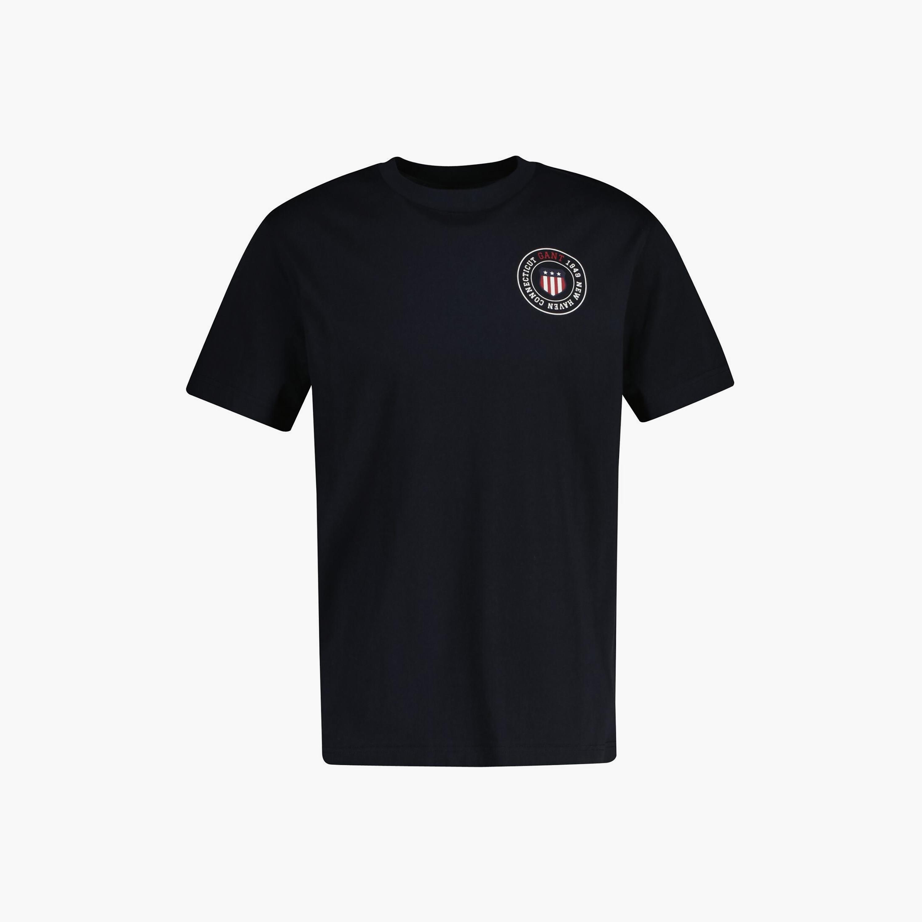 تيشيرت رجالي بياقة دائرية وأكمام قصيرة وطبعة جرافيك من جانت.-men-clothing-tshirtsandpolos-tshirts-image-11