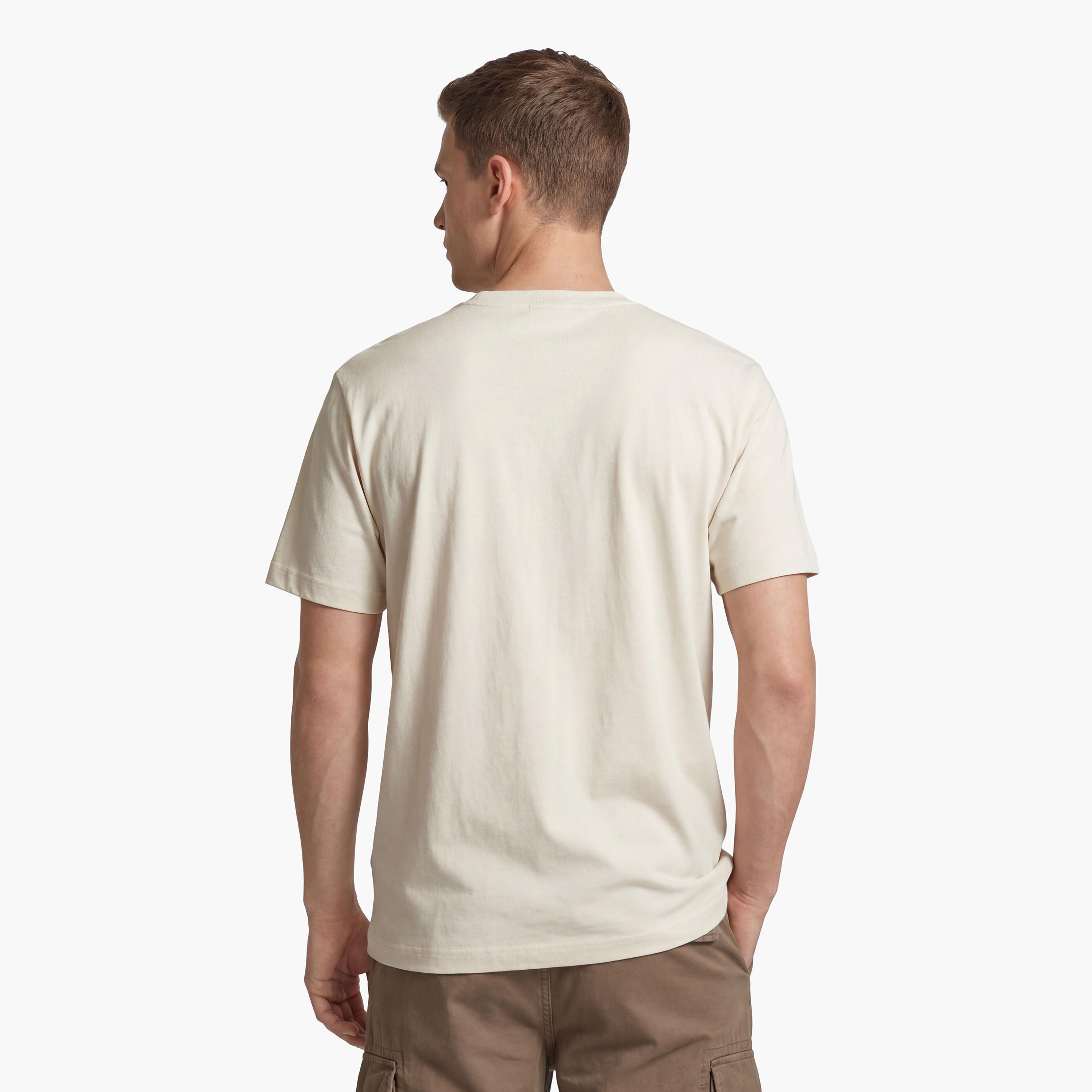 Gant Embroidered Regular Fit Short Sleeves Crew Neck Men's T-Shirt-men-clothing-tshirtsandpolos-tshirts-image-4