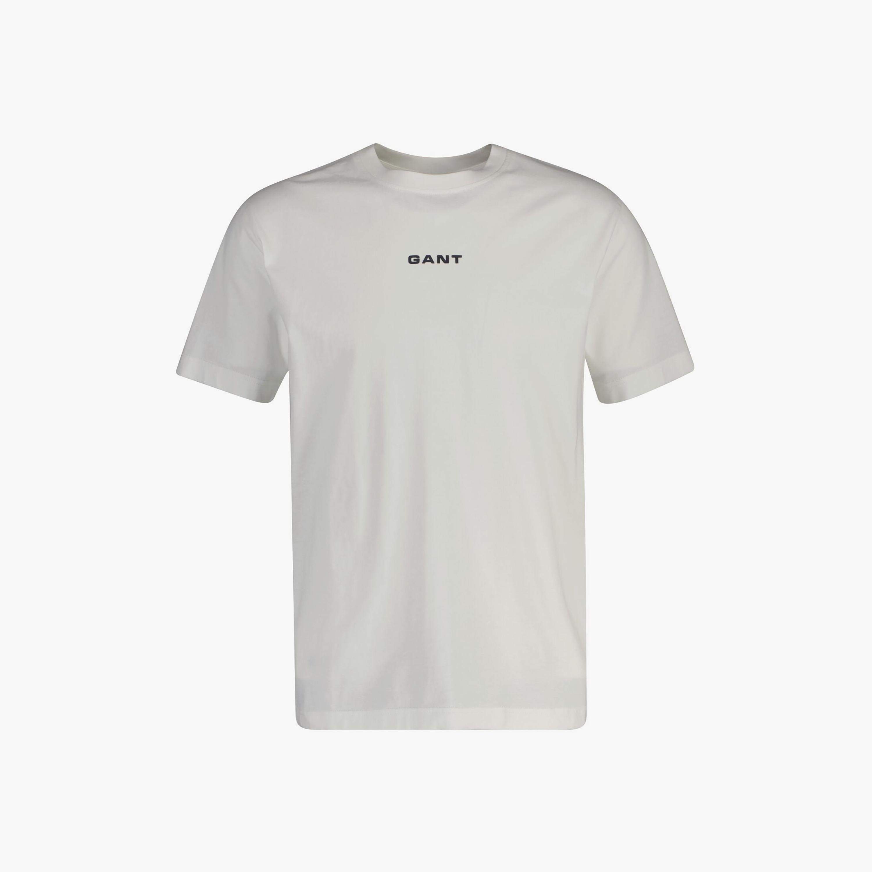 Gant Plain Crew Neck Short Sleeves Men's T-Shirt-men-clothing-tshirtsandpolos-tshirts-image-5