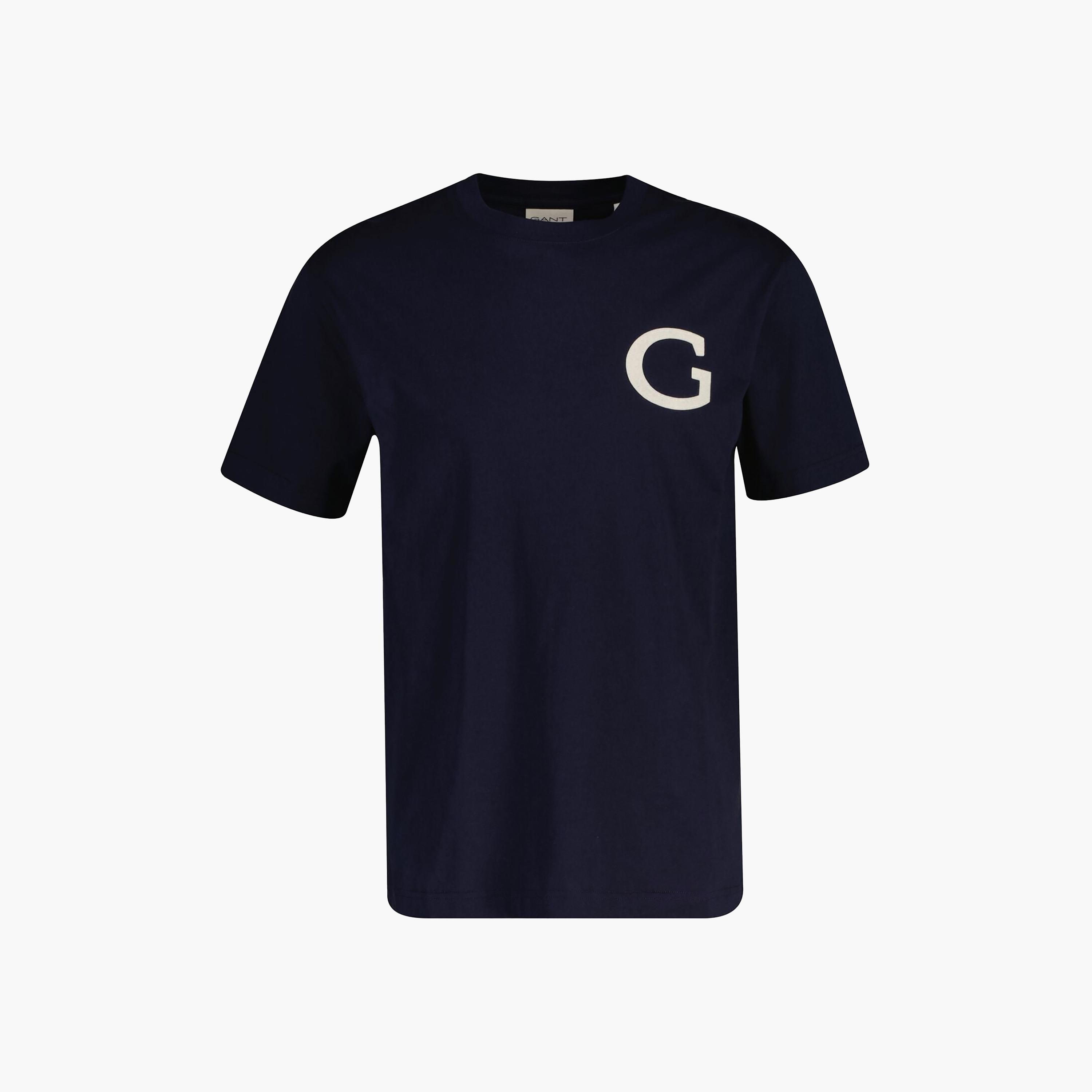 تيشيرت رجالي بياقة دائرية وأكمام قصيرة وسادة من جانت.-men-clothing-tshirtsandpolos-tshirts-image-5