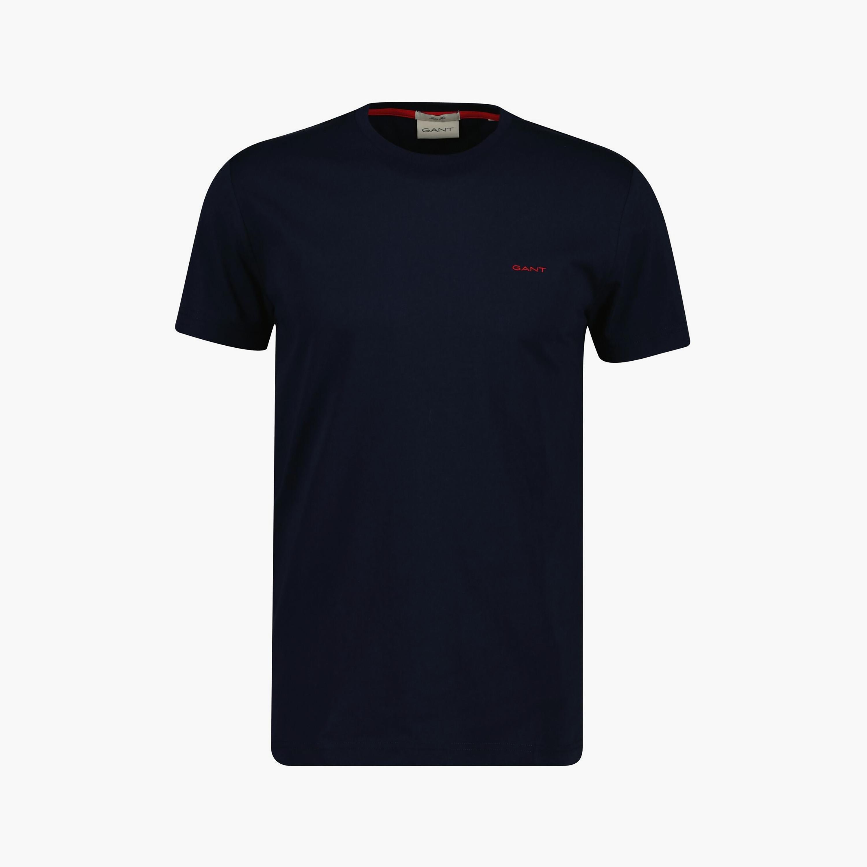 Gant Plain Regular Fit Short Sleeves Crew Neck Men's T-Shirt-men-clothing-tshirtsandpolos-tshirts-image-23