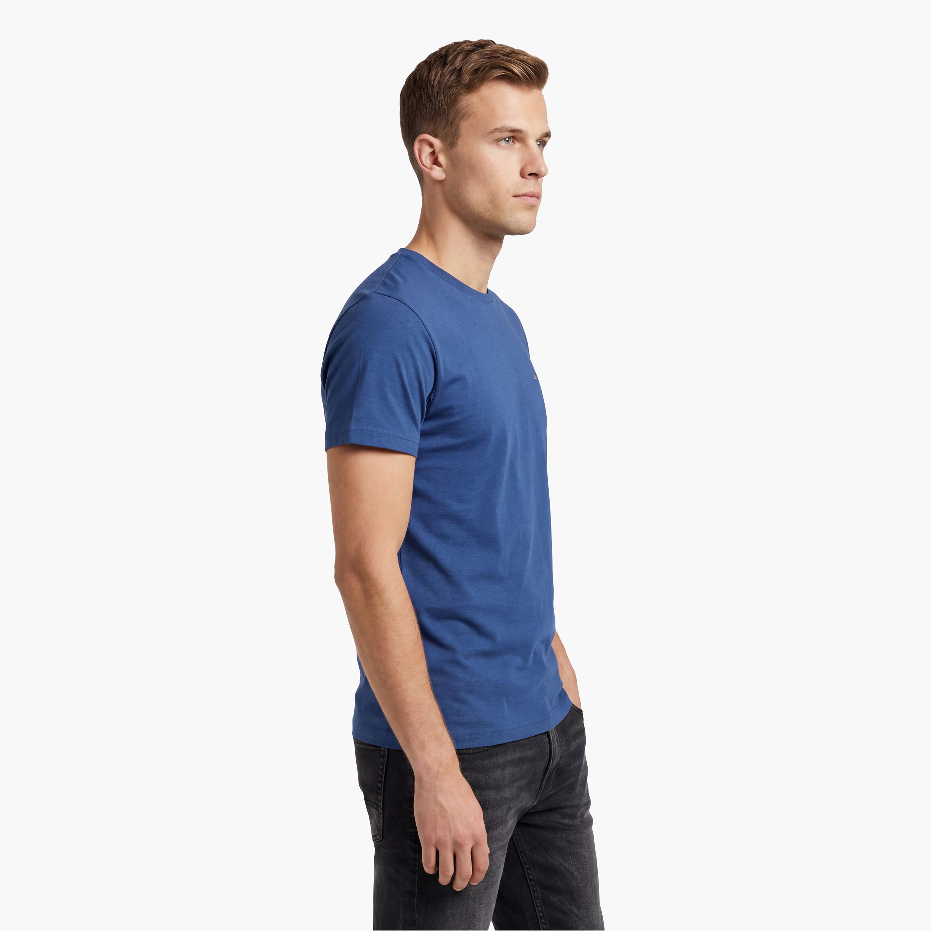 Gant Plain Regular Fit Short Sleeves Crew Neck Men's T-Shirt-men-clothing-tshirtsandpolos-tshirts-image-27