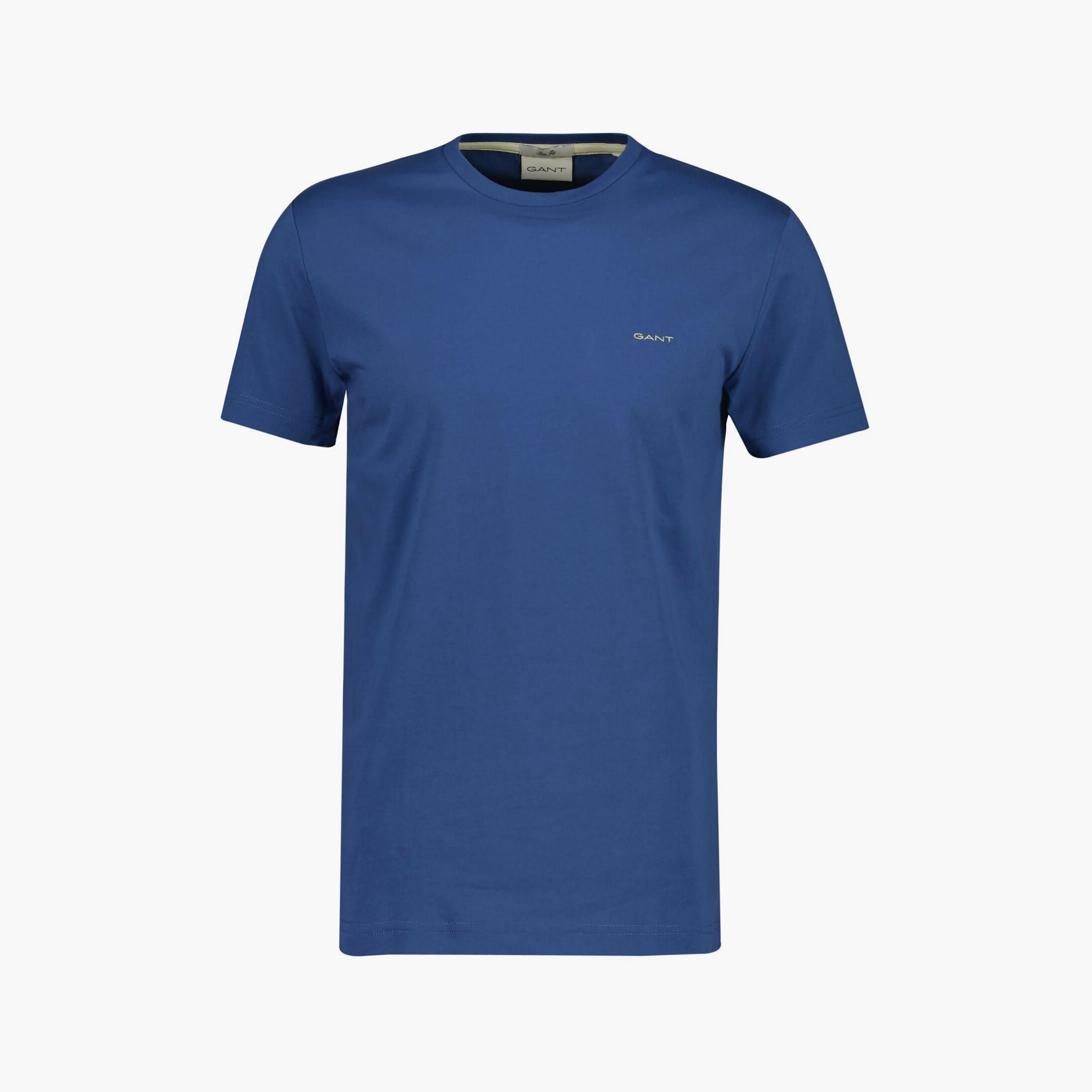 Gant Plain Regular Fit Short Sleeves Crew Neck Men's T-Shirt-men-clothing-tshirtsandpolos-tshirts-image-29