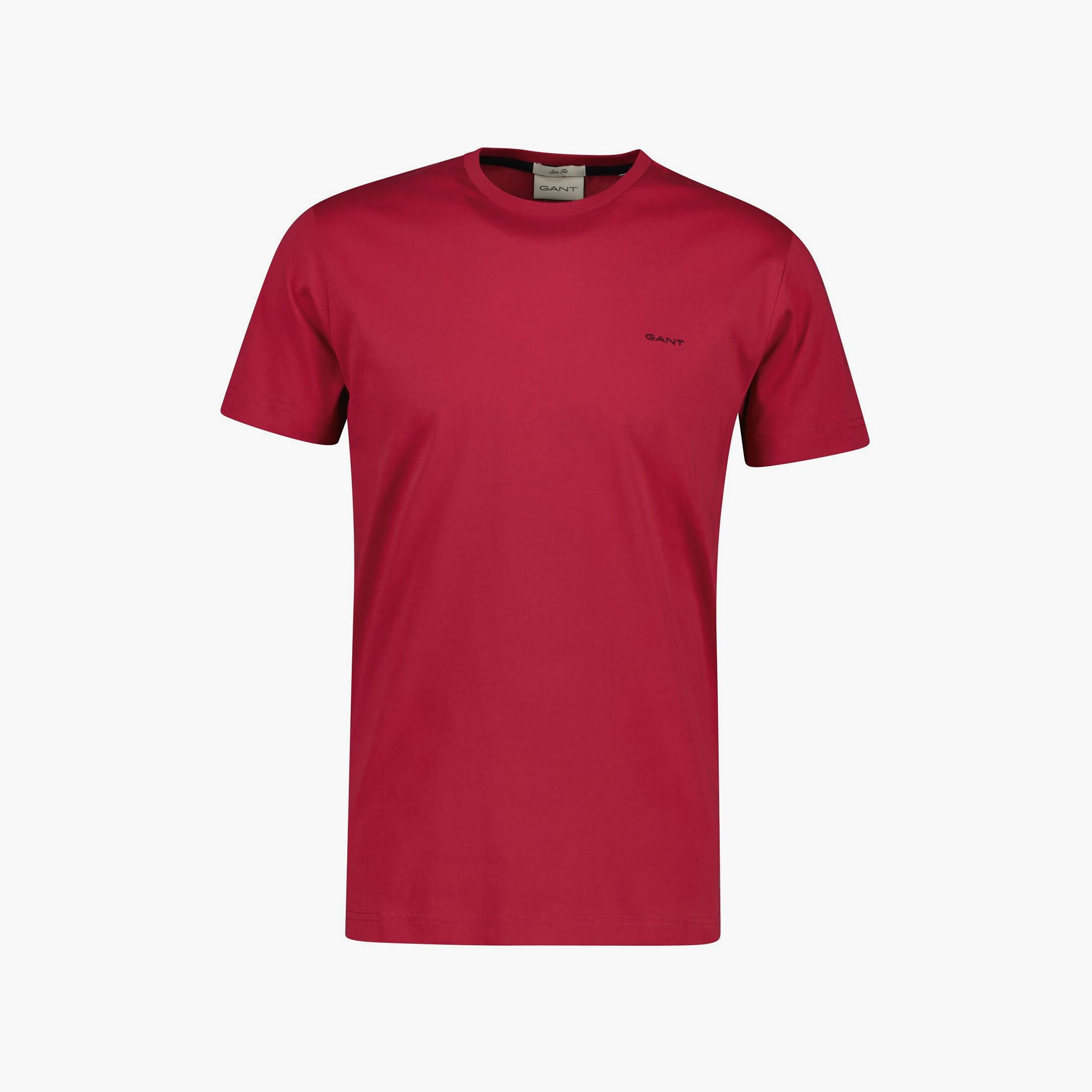Gant Plain Regular Fit Short Sleeves Crew Neck Men's T-Shirt-men-clothing-tshirtsandpolos-tshirts-image-35